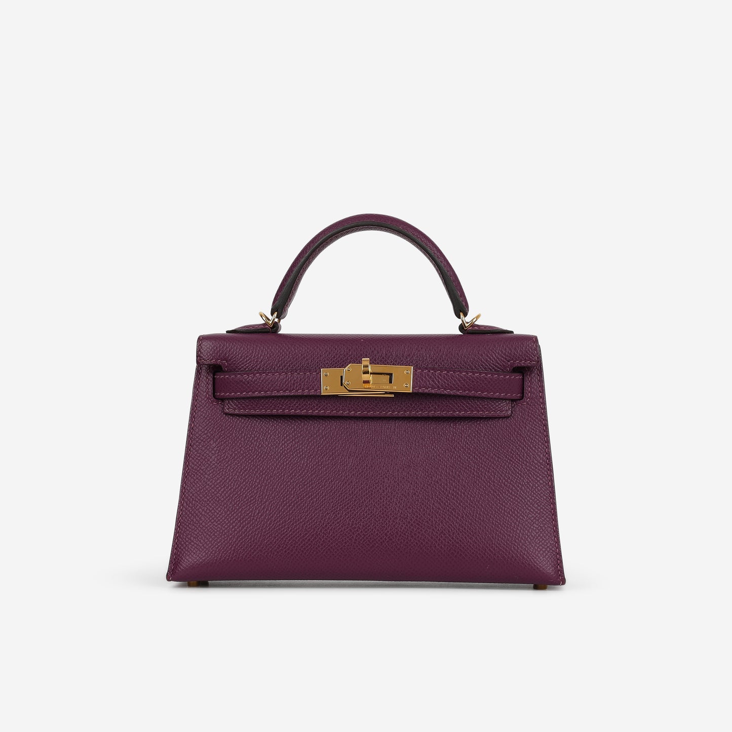 Hermès HSS Mini Kelly 20 - Anemone Epsom / Rose Mexico Interior | Gold Hardware