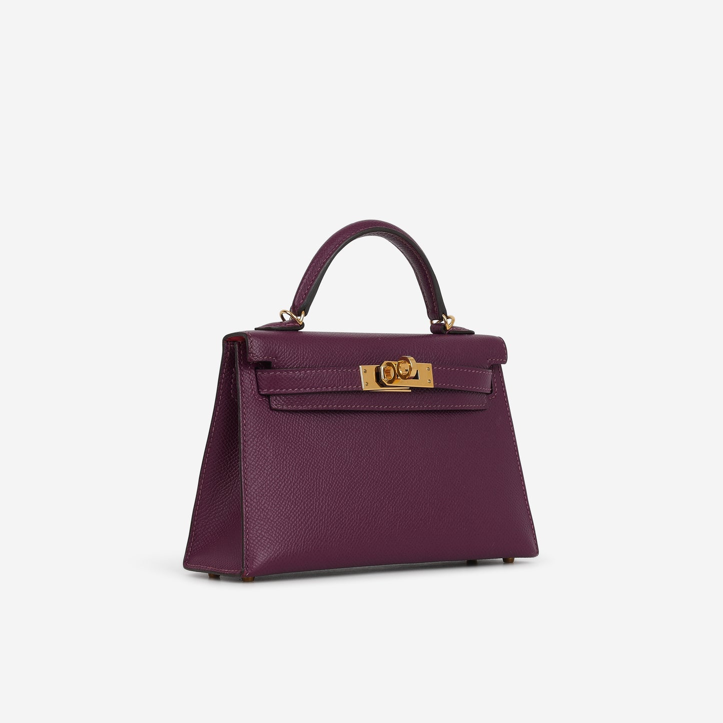 Hermès HSS Mini Kelly 20 - Anemone Epsom / Rose Mexico Interior | Gold Hardware