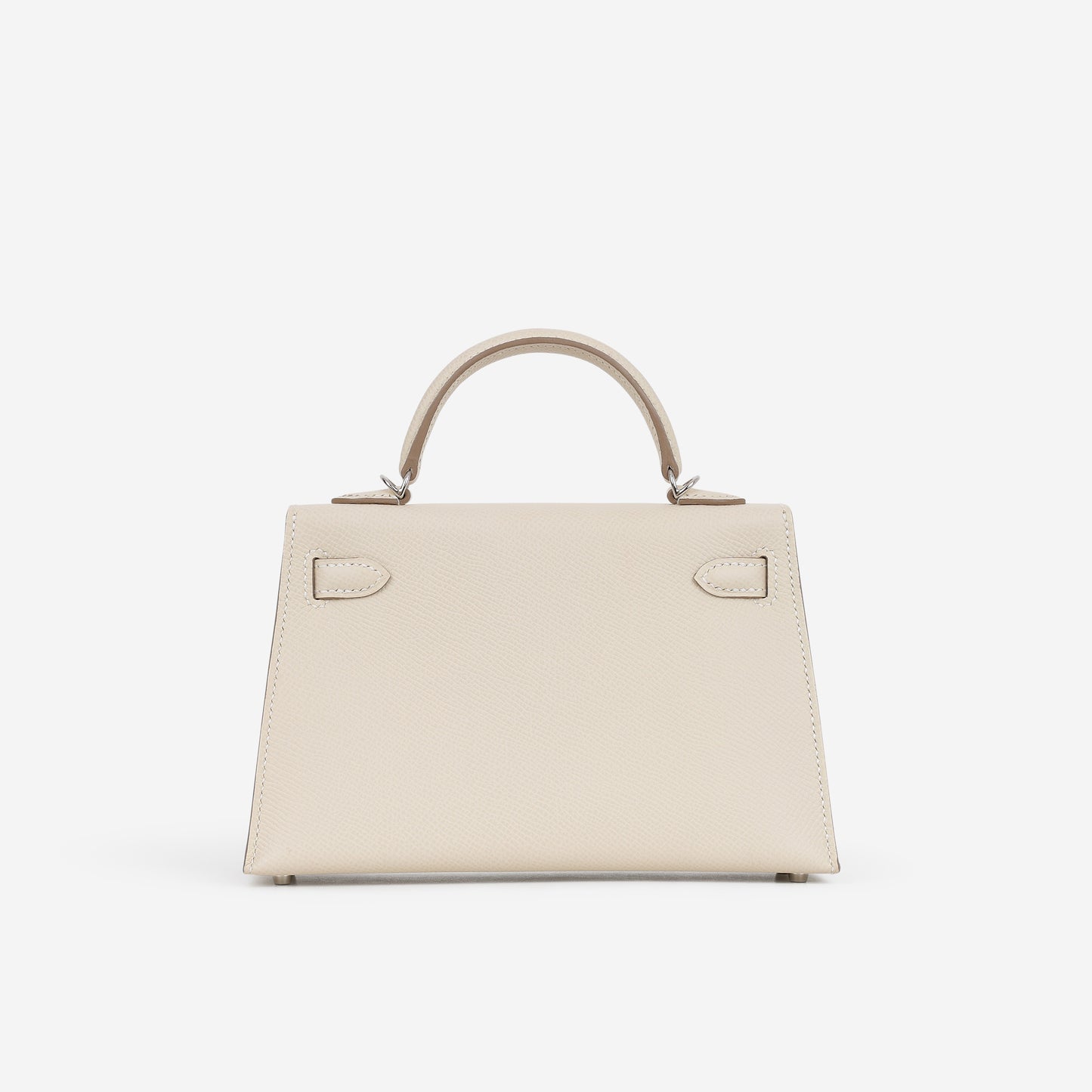 Hermès Mini Kelly 20 - Craie Epsom | Palladium Hardware