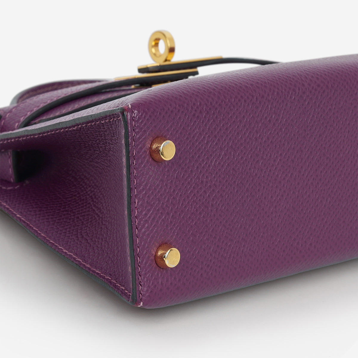 Hermès HSS Mini Kelly 20 - Anemone Epsom / Rose Mexico Interior | Gold Hardware