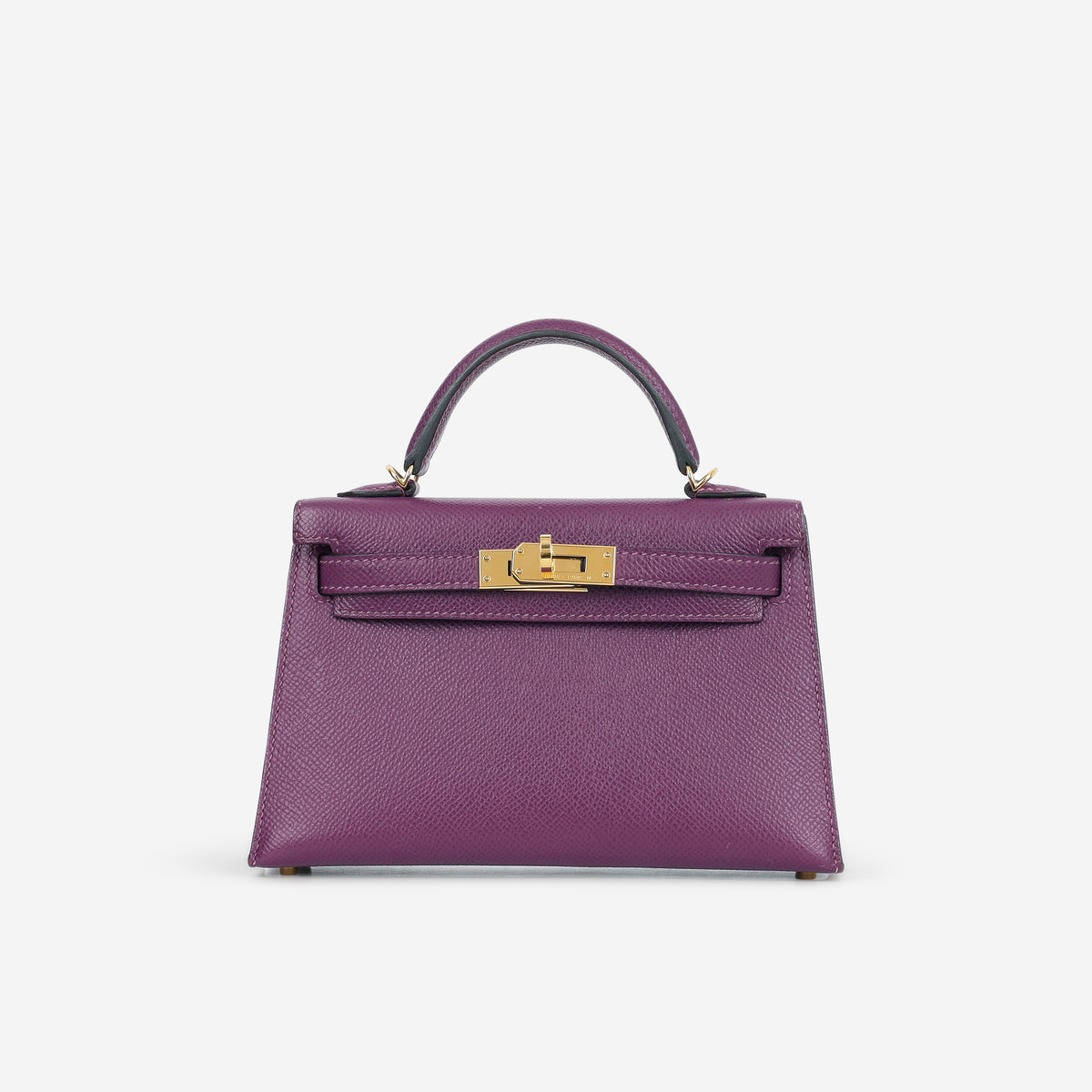 Hermès HSS Mini Kelly 20 - Anemone Epsom / Rose Mexico Interior | Gold Hardware