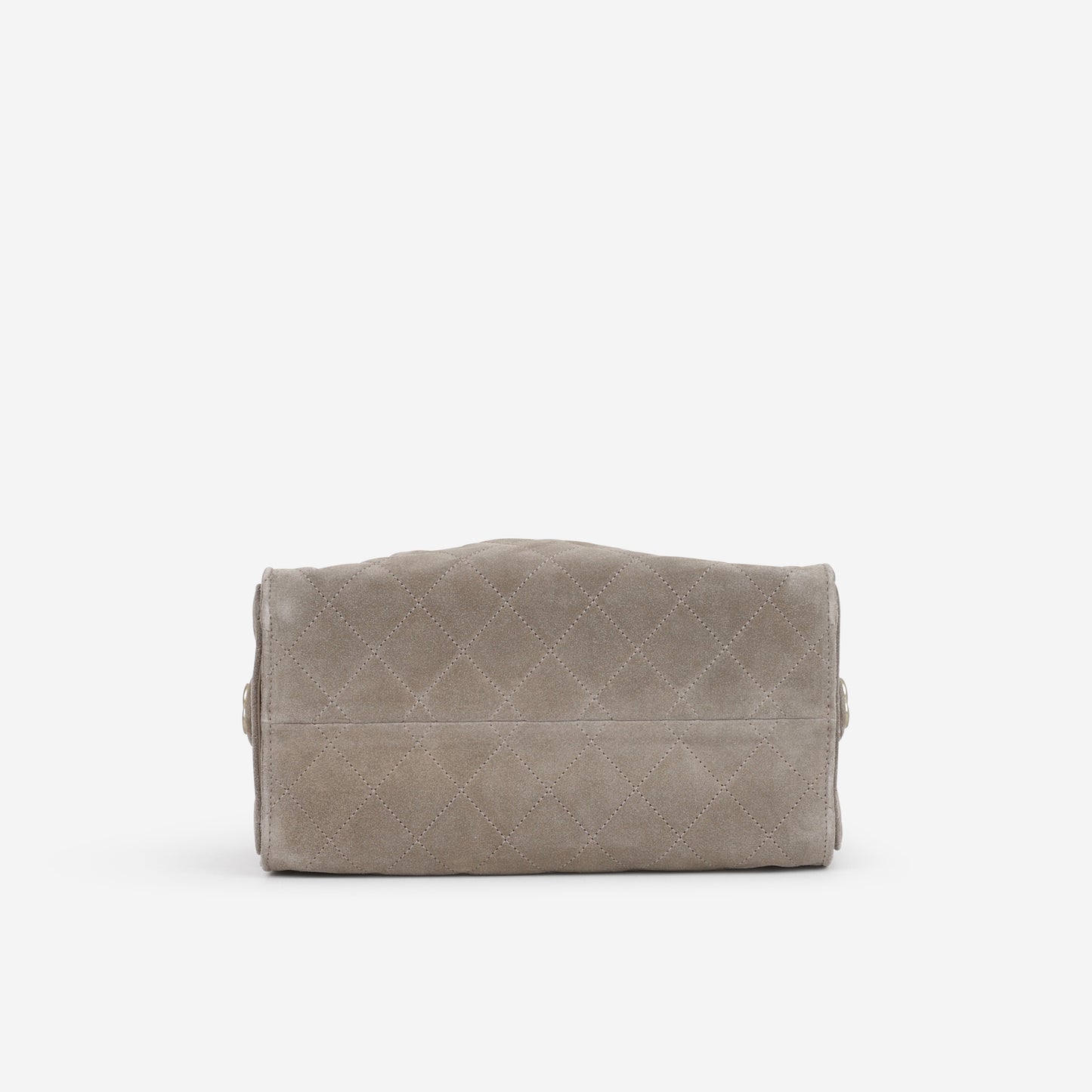 Chanel Mini 25 Hobo - Grey Suede | Gold Hardware