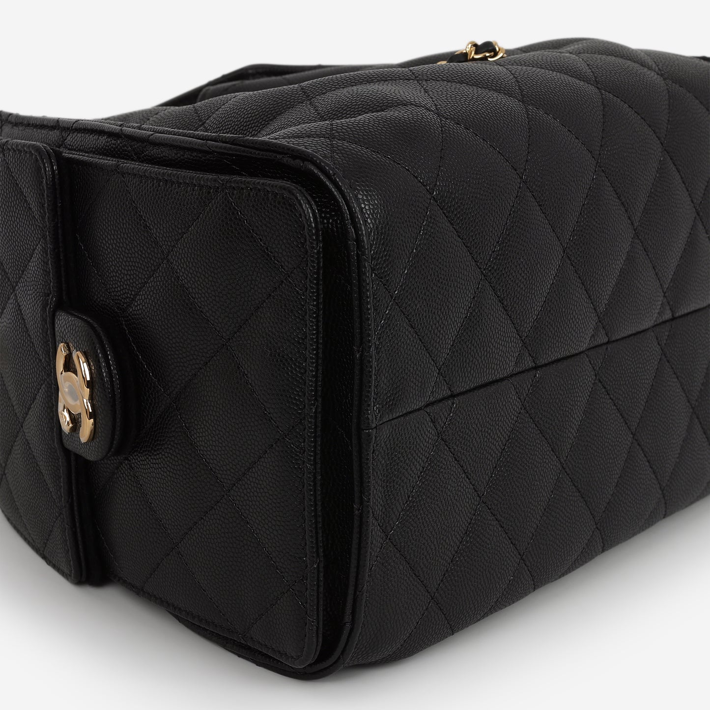 Chanel Small 25 Hobo - Black Caviar | Polished Gold Hardware