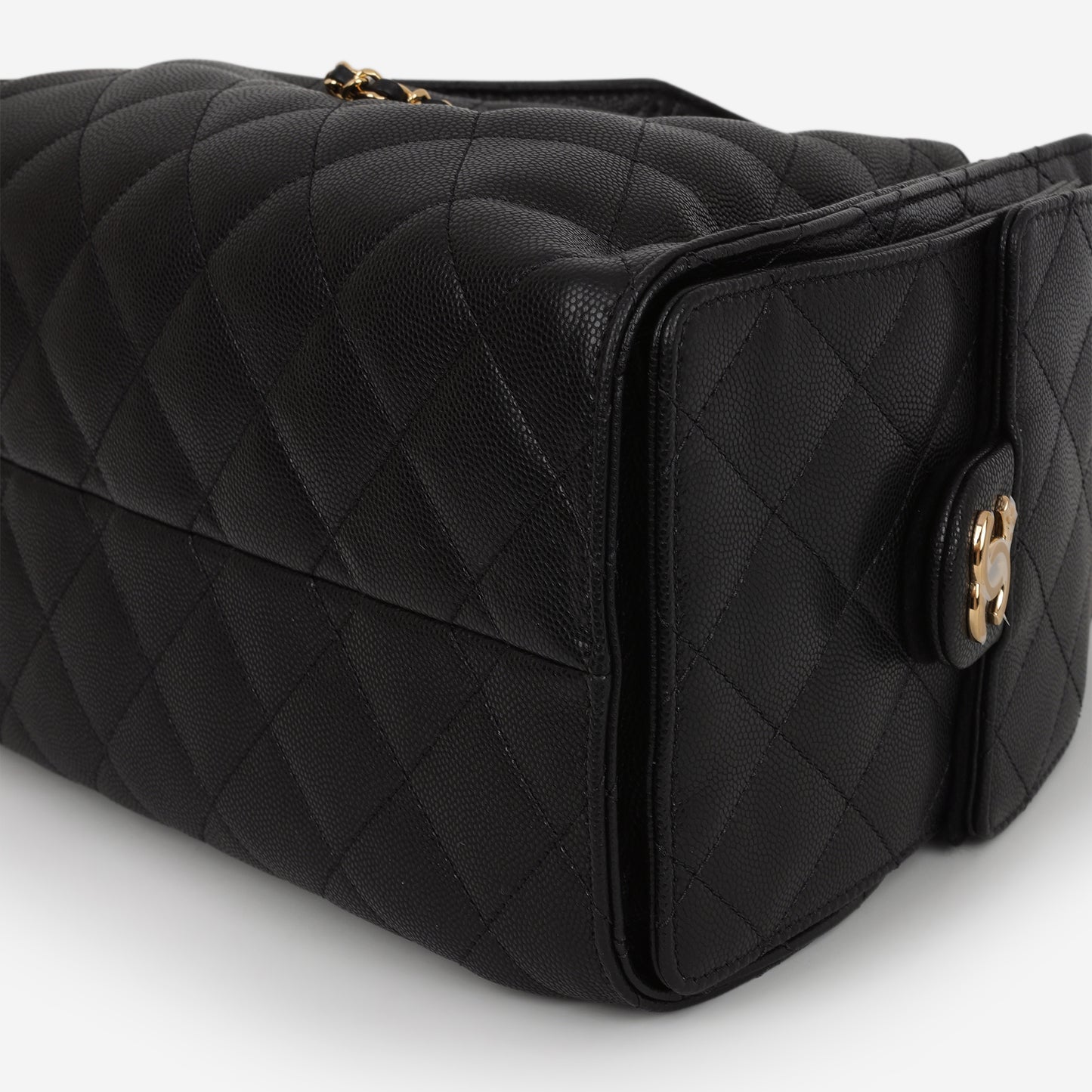 Chanel Small 25 Hobo - Black Caviar | Polished Gold Hardware