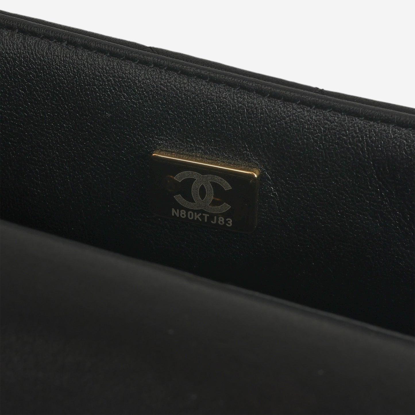 Chanel Mini Rectangular - Black Lambskin | Champagne Gold Hardware