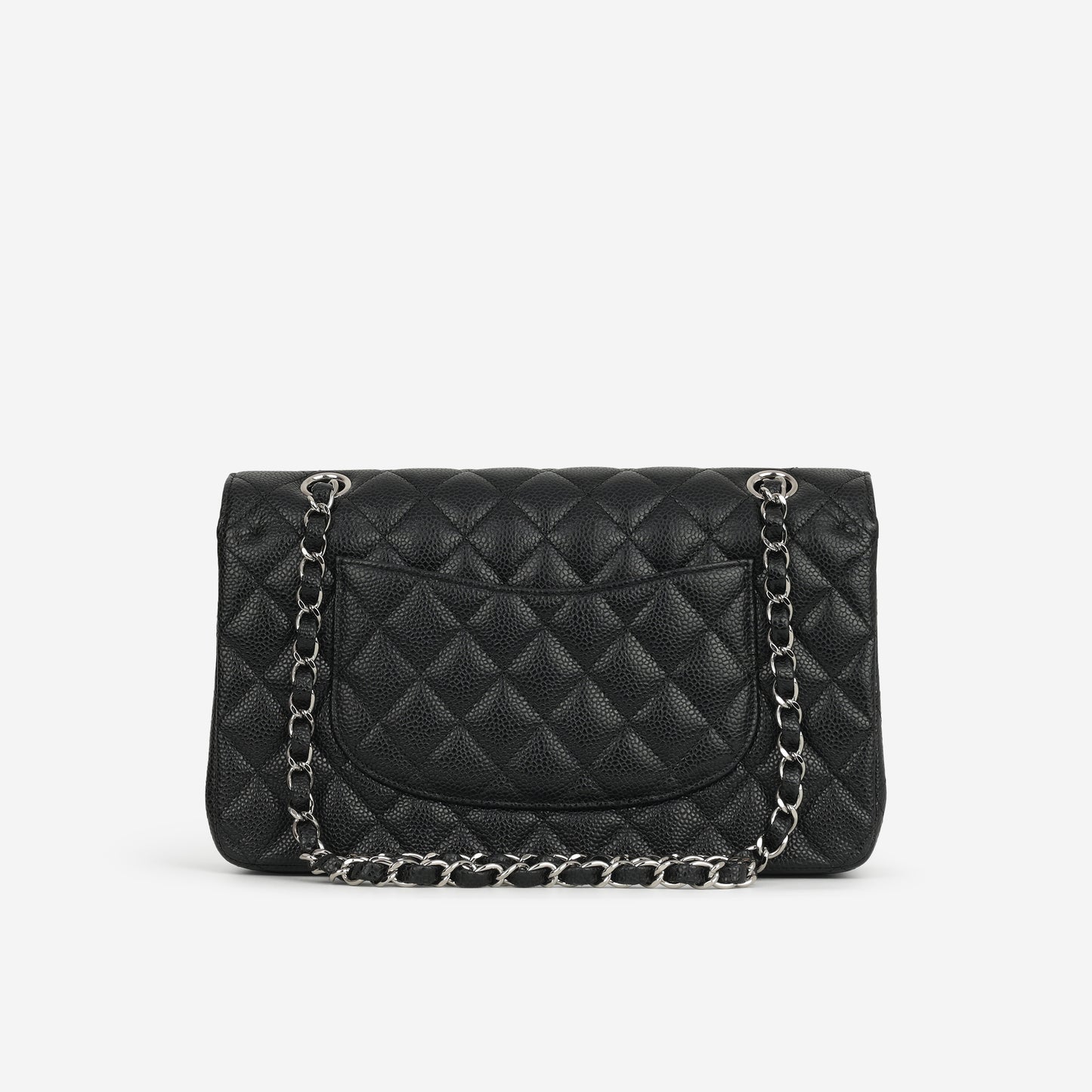 Chanel Medium Classic Flap - Black Caviar | Silver Hardware