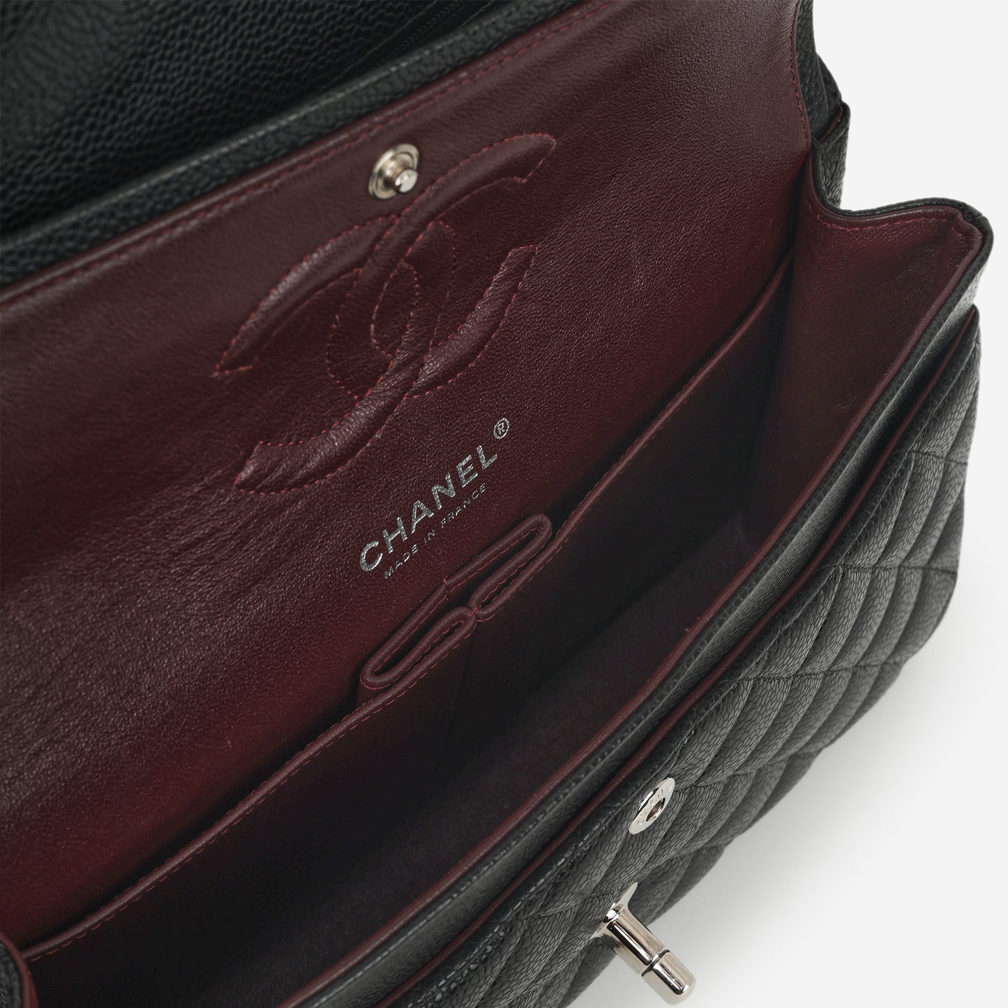Chanel Medium Classic Flap - Black Caviar | Silver Hardware