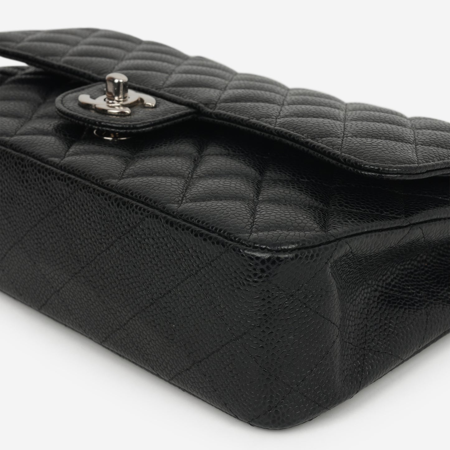 Chanel Medium Classic Flap - Black Caviar | Silver Hardware