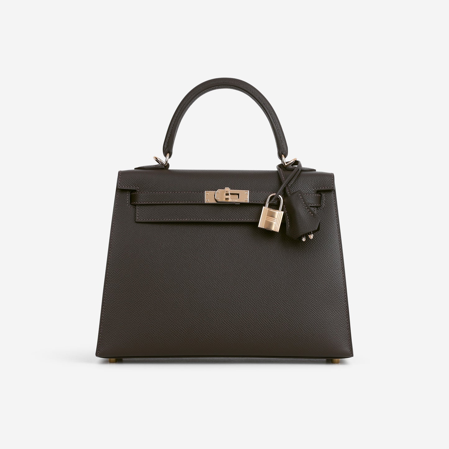 Hermès Kelly 25 - Bai Brun Epsom | Permabrass Hardware