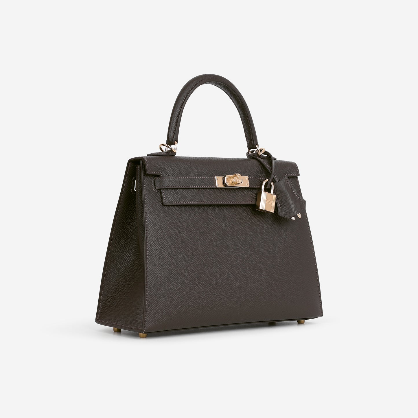 Hermès Kelly 25 - Bai Brun Epsom | Permabrass Hardware