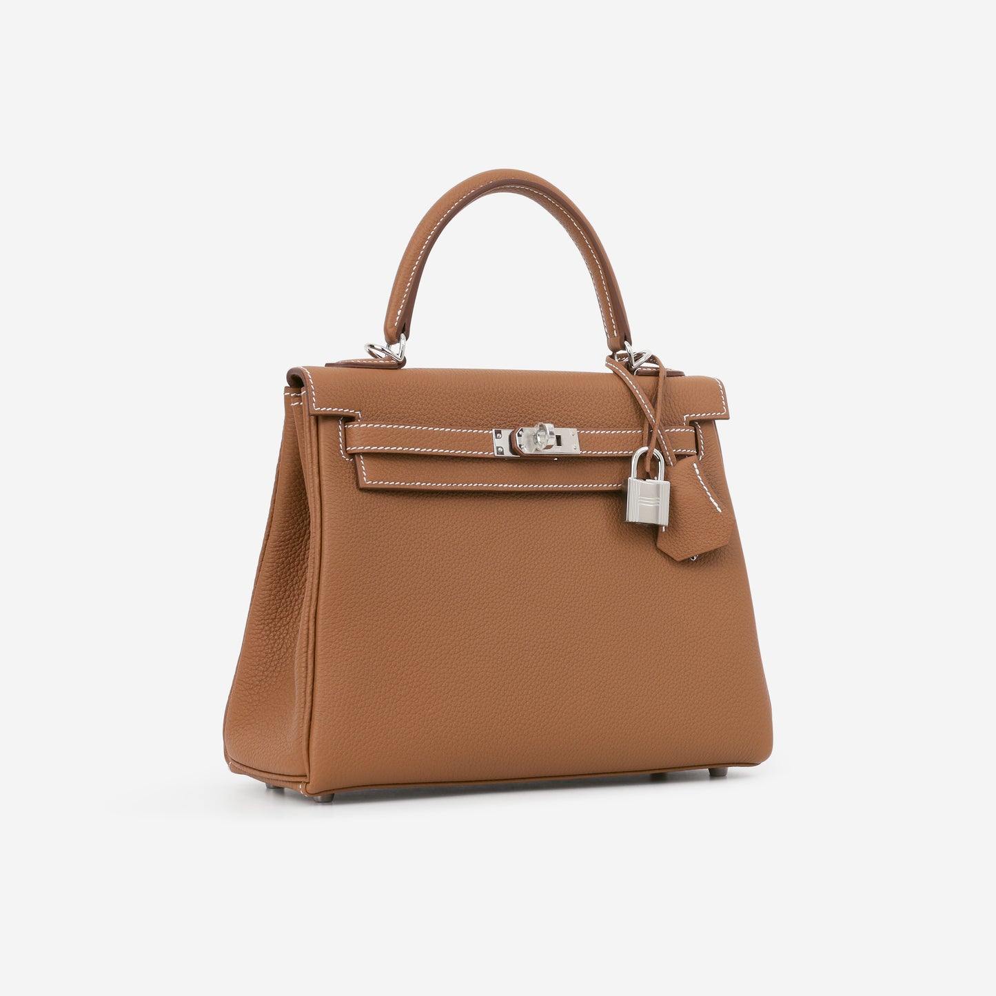Hermès Kelly 25 - Gold Togo | Palladium Hardware - Bagista