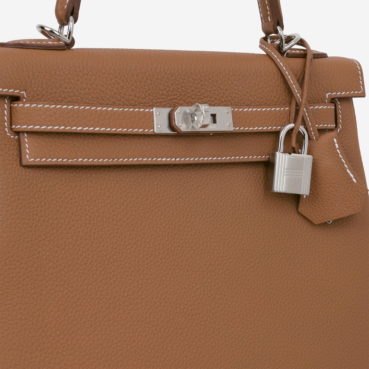Hermès Kelly 25 - Gold Togo | Palladium Hardware - Bagista