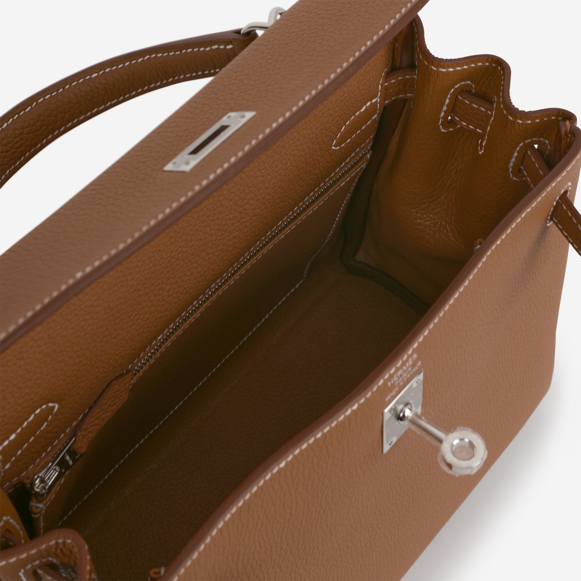 Hermès Kelly 25 - Gold Togo | Palladium Hardware - Bagista