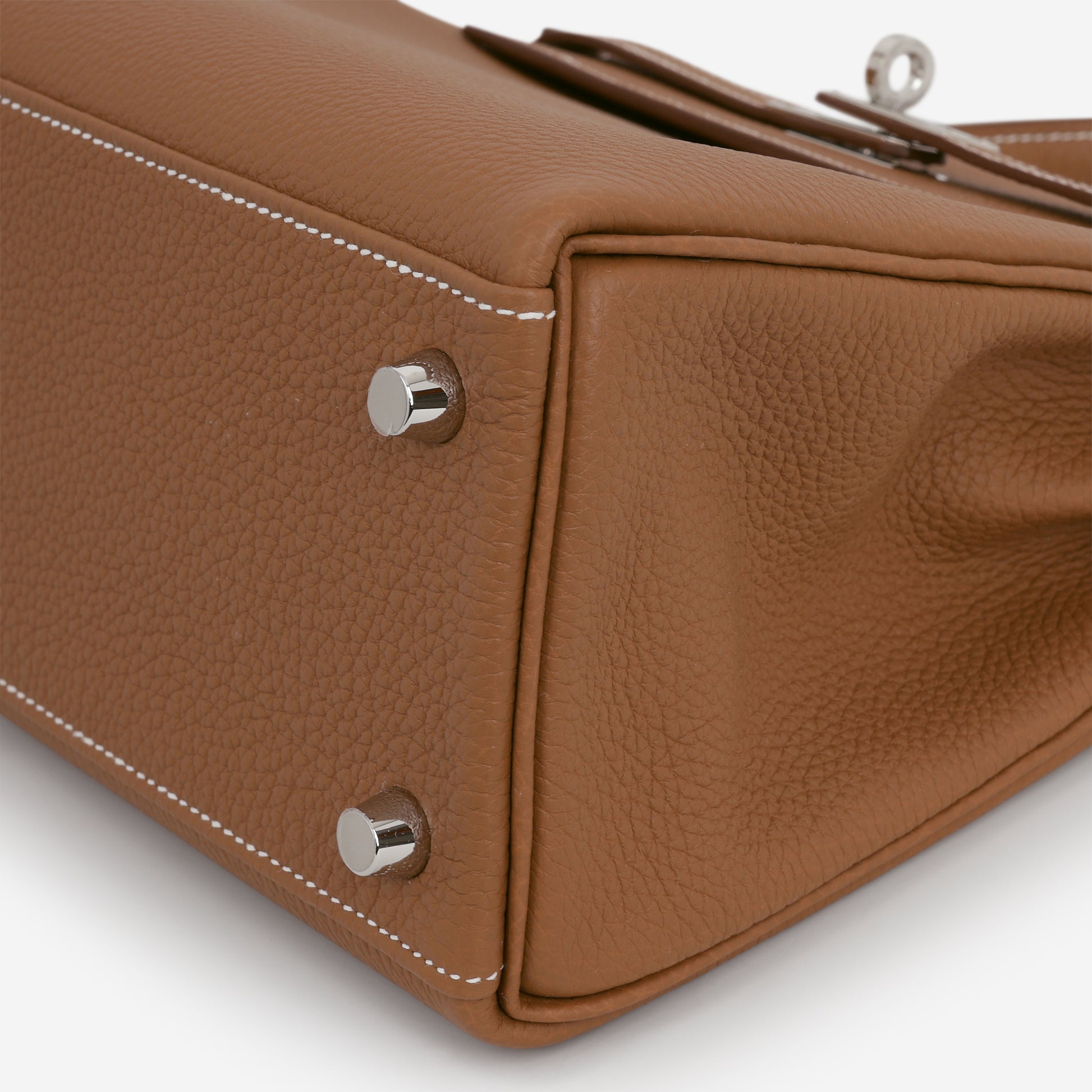 Hermès Kelly 25 - Gold Togo | Palladium Hardware - Bagista