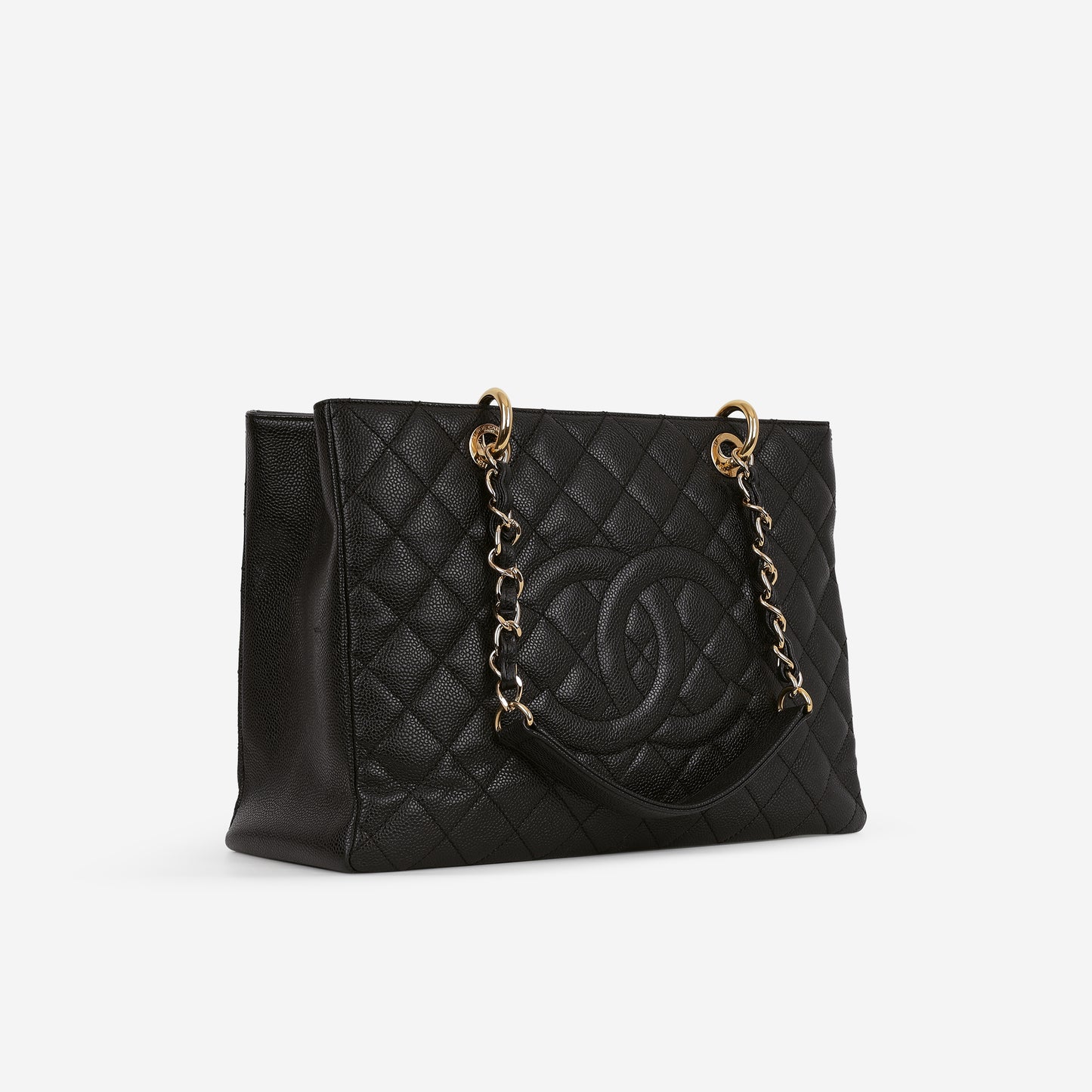 Chanel GST - Black Caviar | Gold Hardware