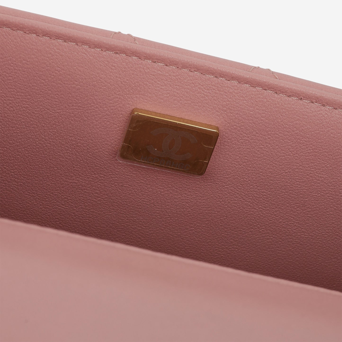 Chanel Mini Flap Rectangular - Pink Lambskin | Champagne Gold Hardware