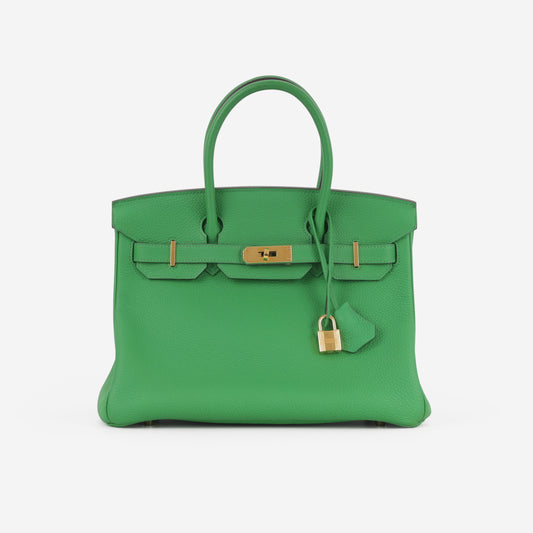 Hermès Birkin 30 - Bambou Togo | Gold Hardware