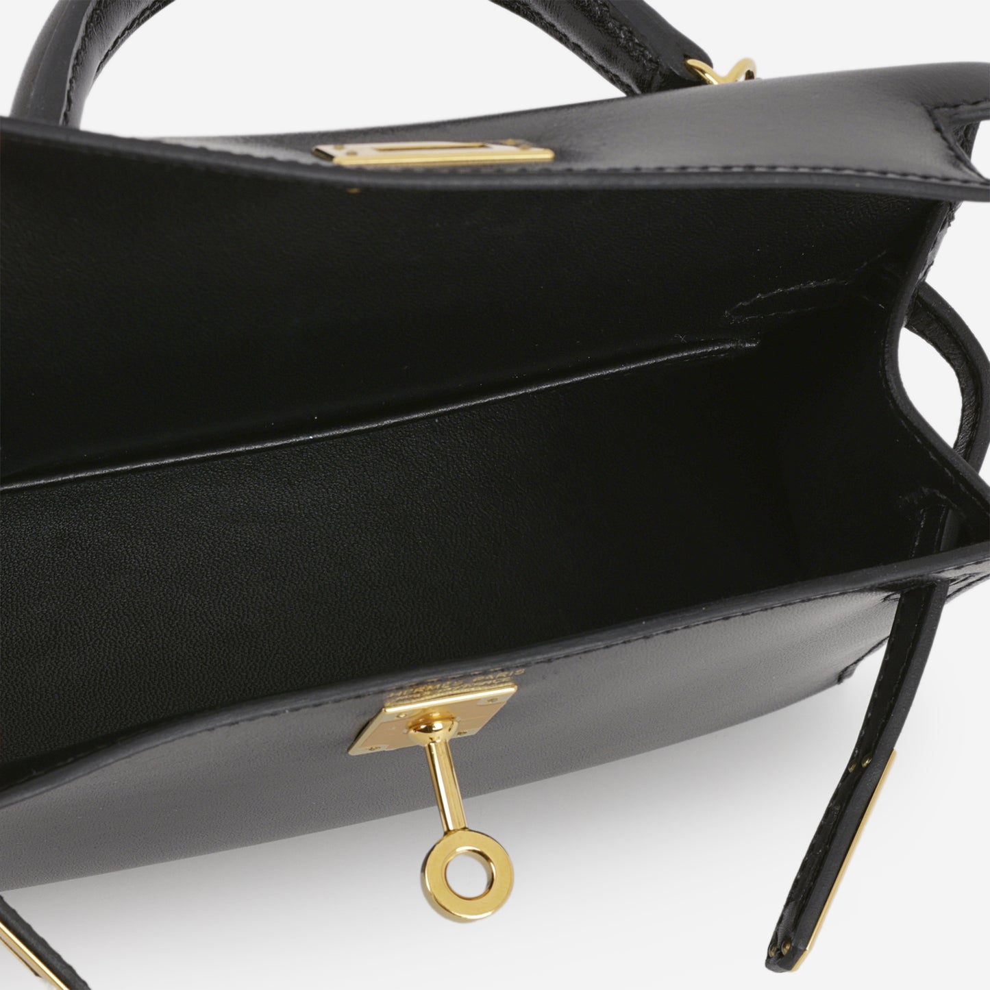 Hermès Mini Kelly 20cm - Black Box Calf | Gold Hardware