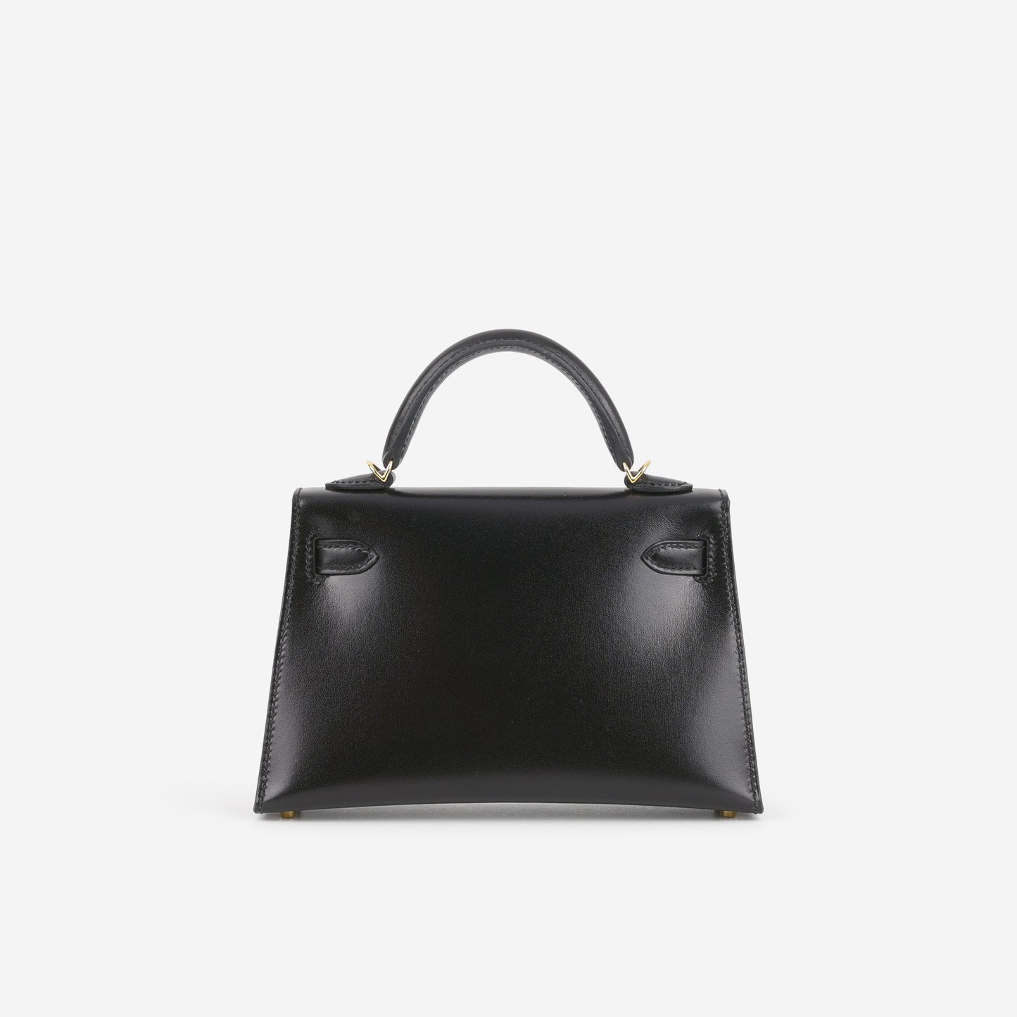 Hermès Mini Kelly 20cm - Black Box Calf | Gold Hardware