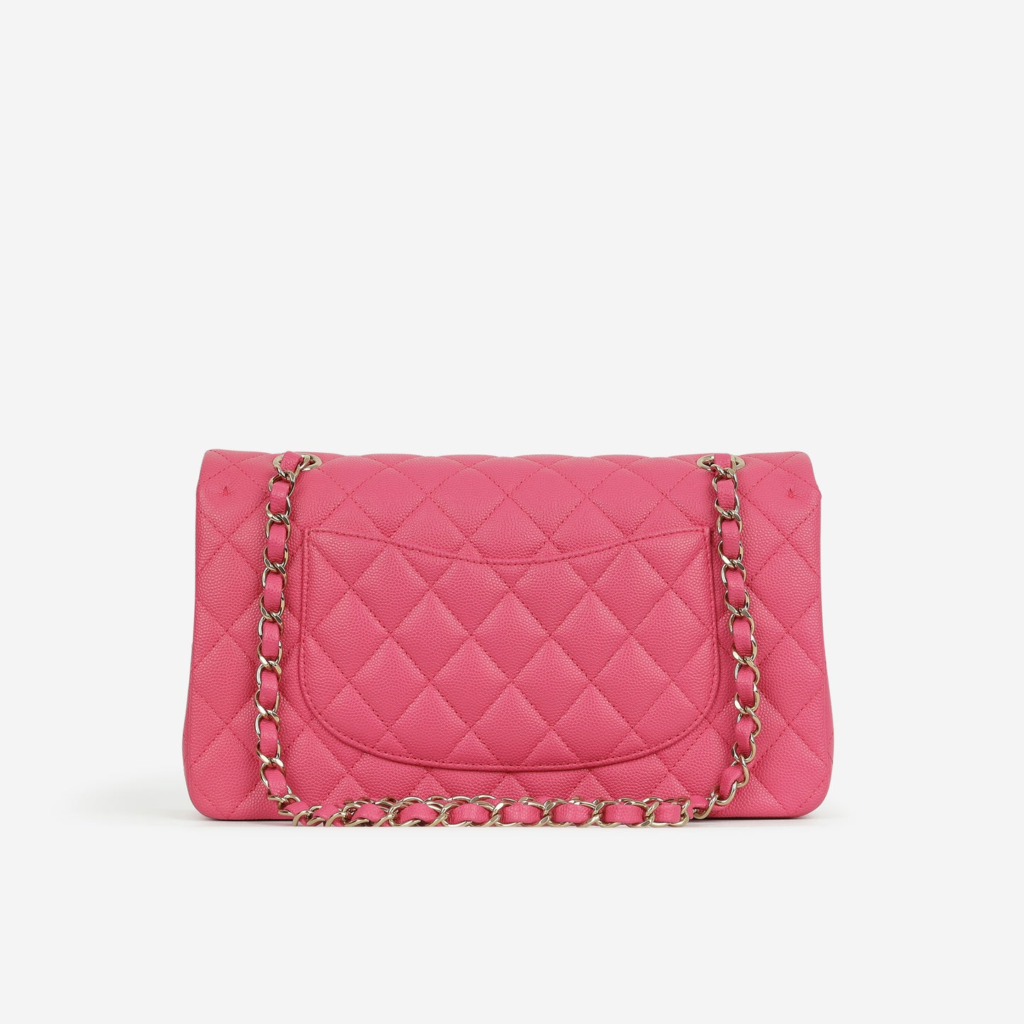 Chanel Medium Classic Flap - Hot Pink Caviar | Champagne Gold Hardware