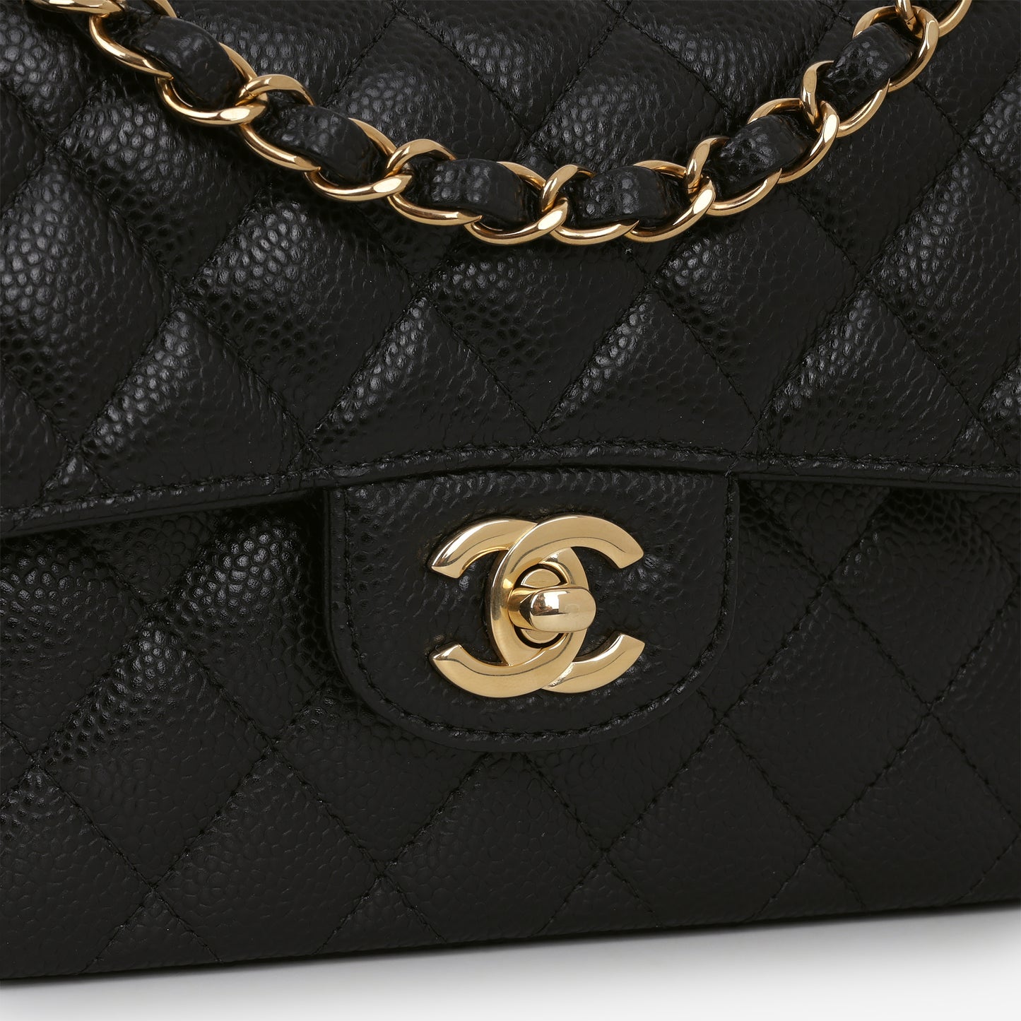 Chanel Small Classic Flap - Black Caviar | Gold Hardware