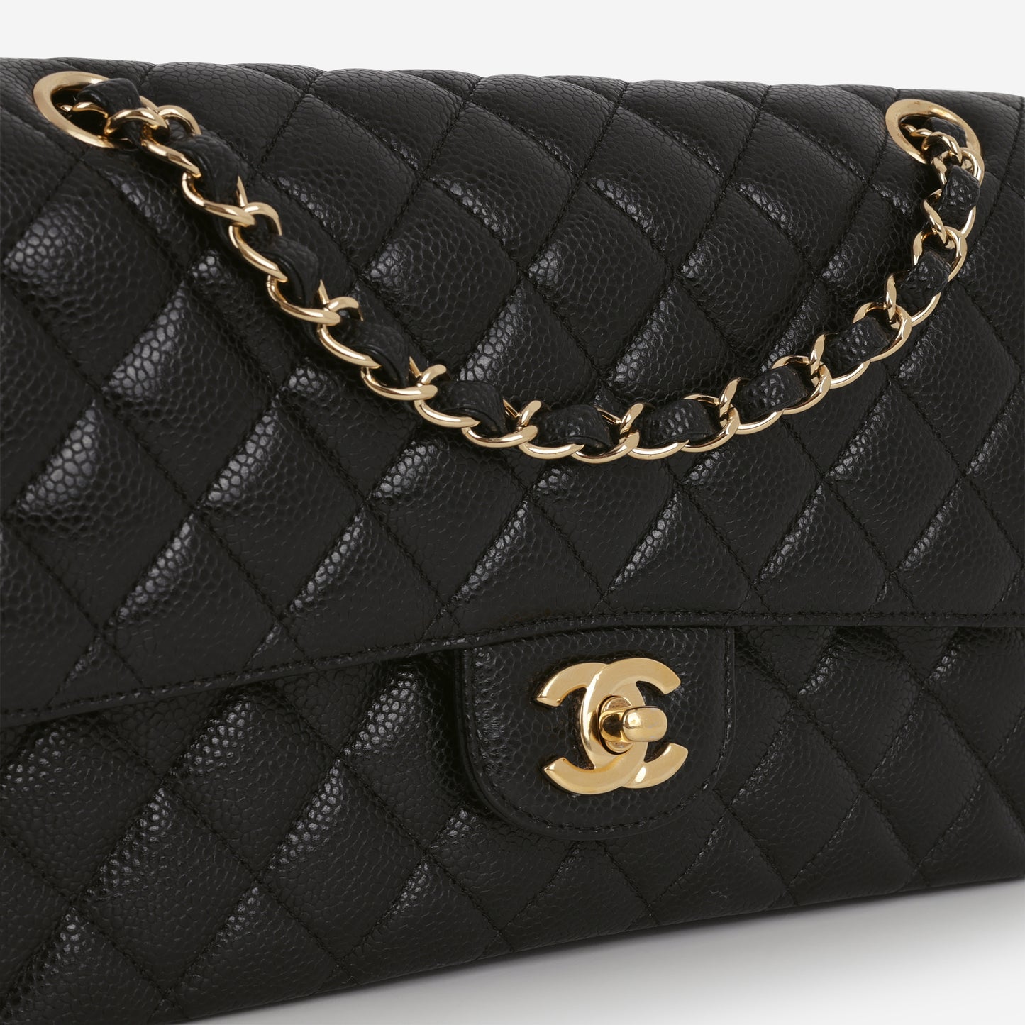 Chanel Medium Classic Flap - Black Caviar | Gold Hardware
