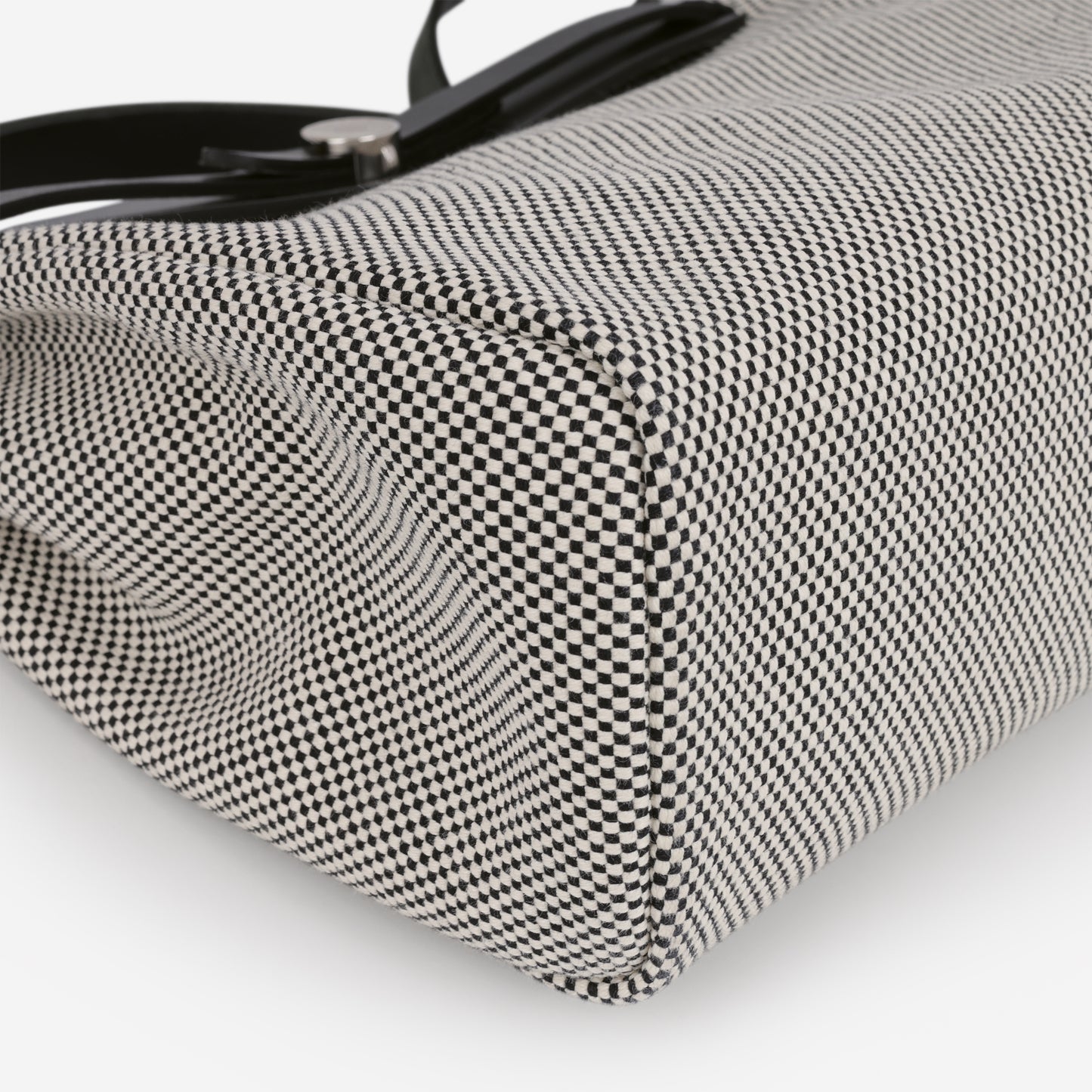 Hermès Herbag 31 - Black Quadrille / Hunter | Palladium Hardware