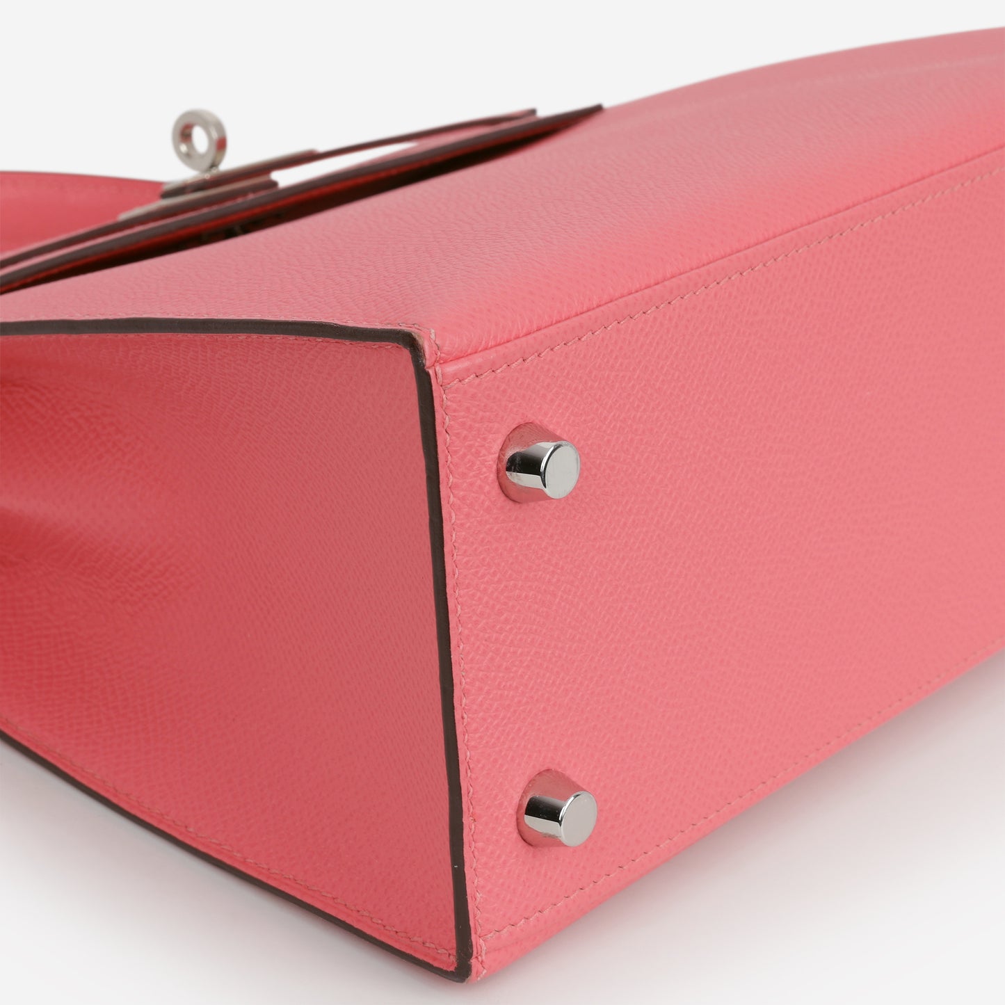 Hermès Kelly 25 - Rose Azalee Epsom | Palladium Hardware