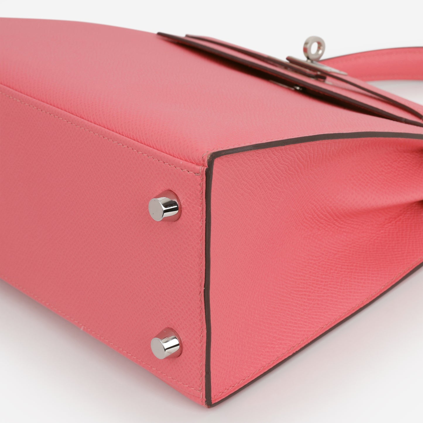 Hermès Kelly 25 - Rose Azalee Epsom | Palladium Hardware