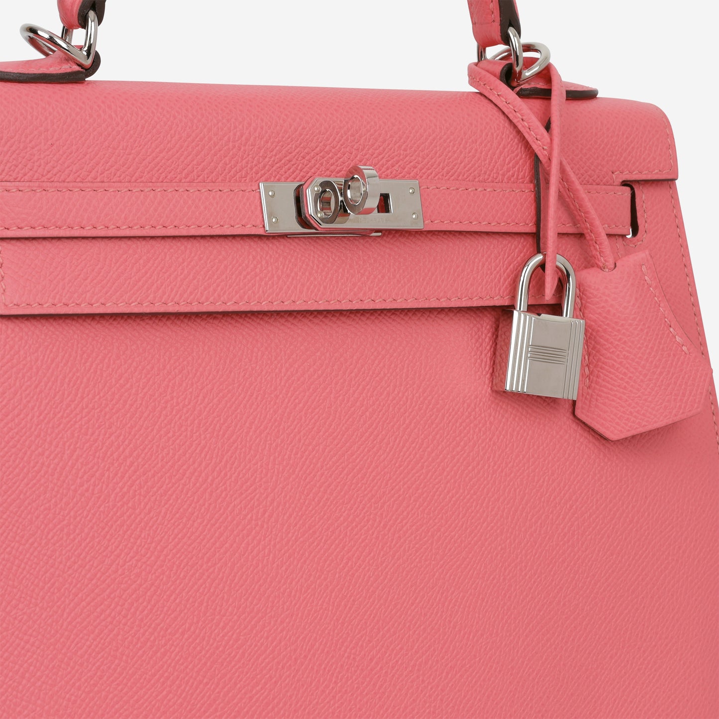 Hermès Kelly 25 - Rose Azalee Epsom | Palladium Hardware