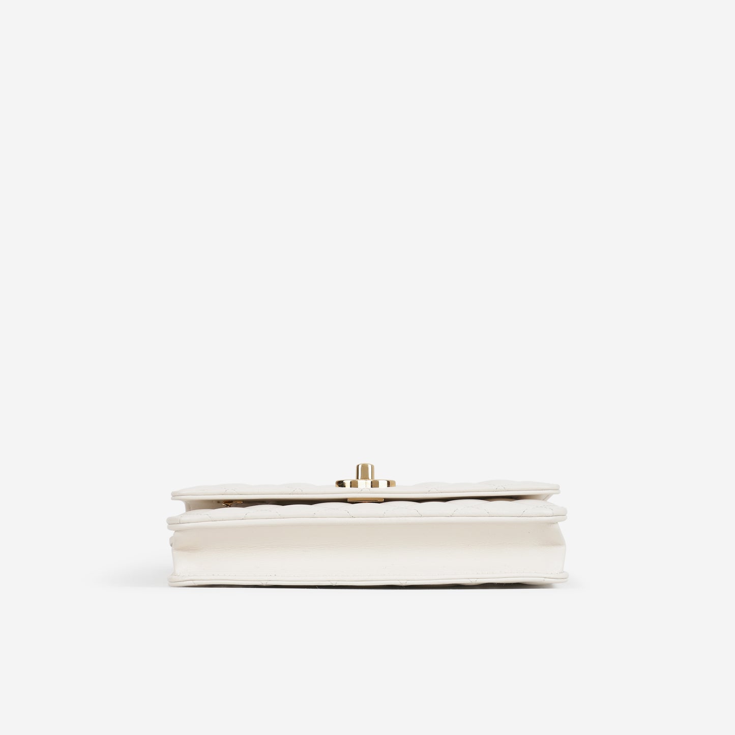Chanel Seasonal WOC - White Lambskin | Gold Hardware