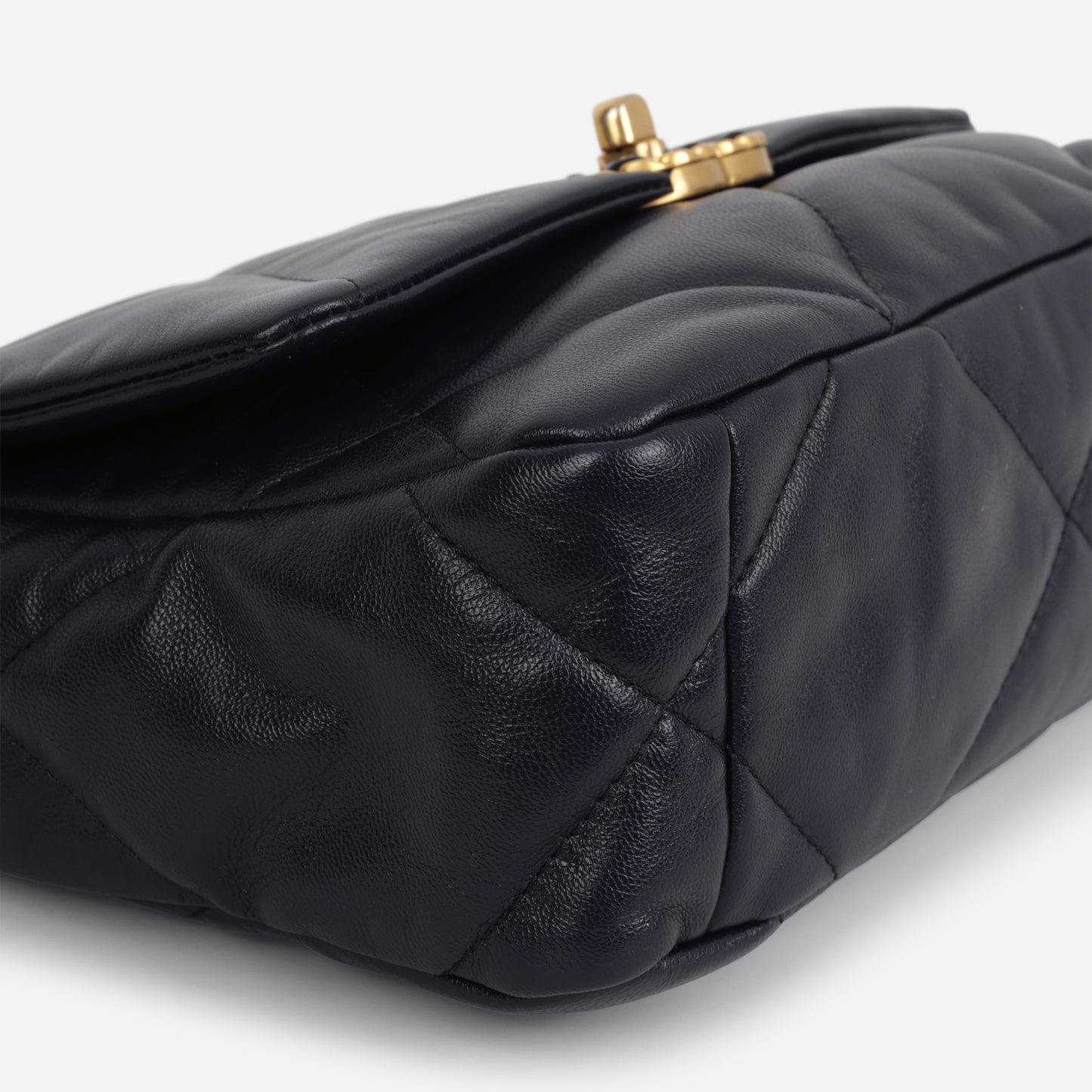 Chanel Small 19 Flap - Navy Lambskin | Mixed Hardware