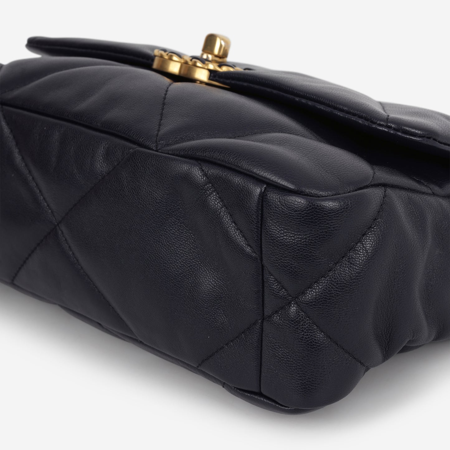 Chanel Small 19 Flap - Navy Lambskin | Mixed Hardware