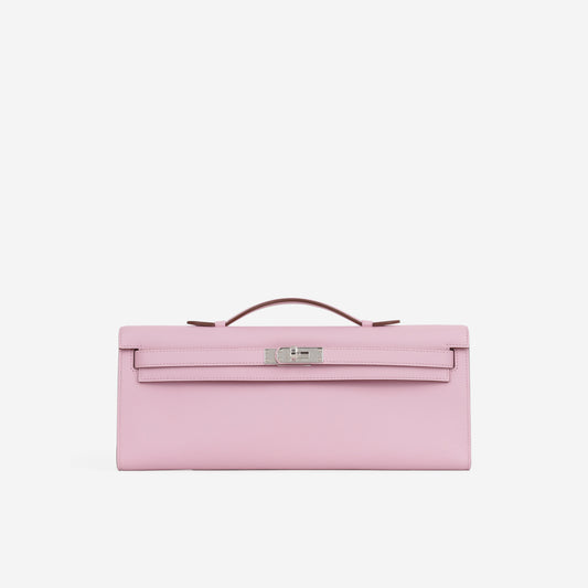 Hermès Kelly Cut - Mauve Sylvestre Epsom | Palladium Hardware