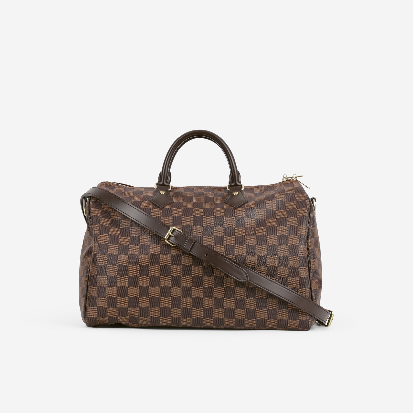 Louis Vuitton Speedy 35 - Damier Ebene Canvas | Gold Hardware