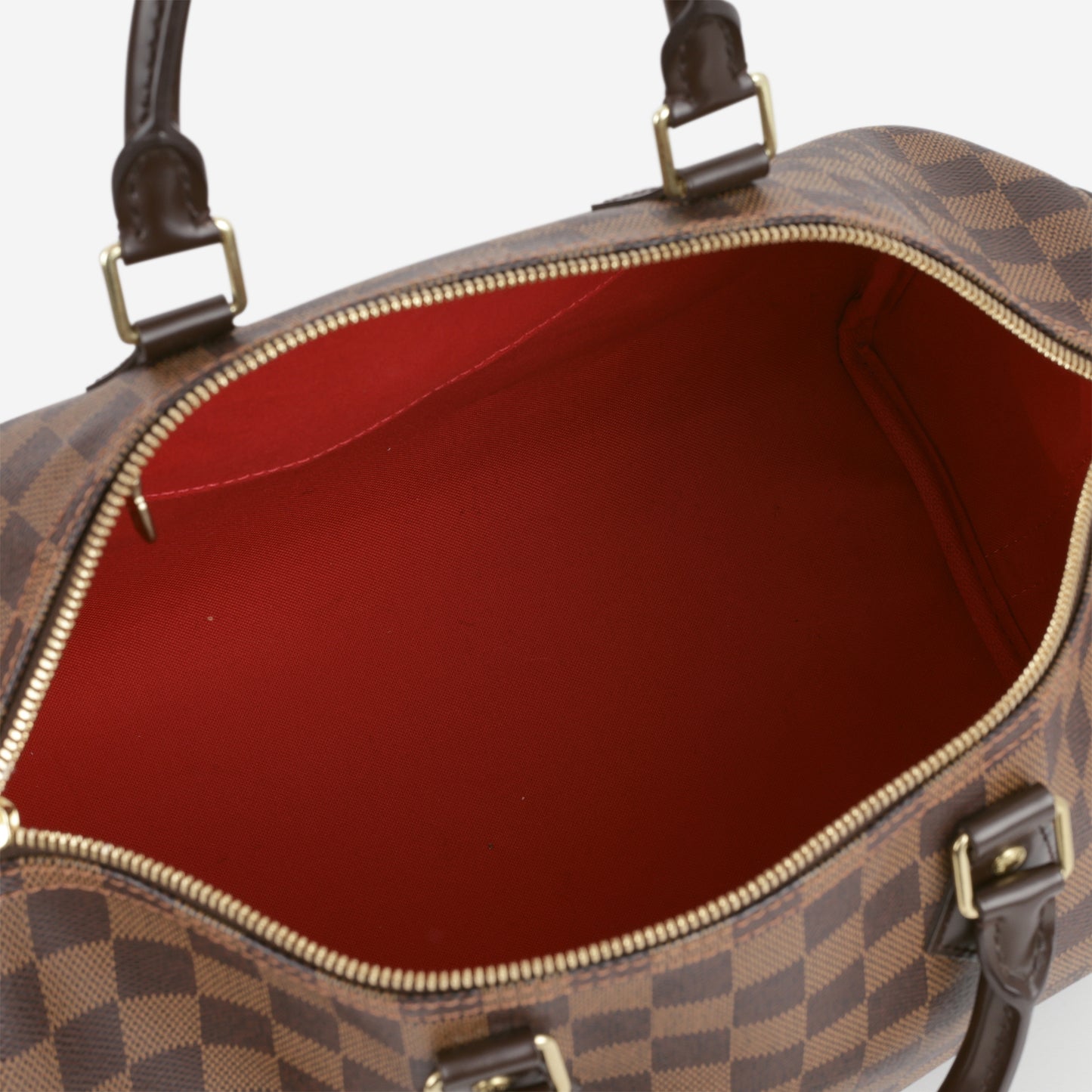 Louis Vuitton Speedy 35 - Damier Ebene Canvas | Gold Hardware