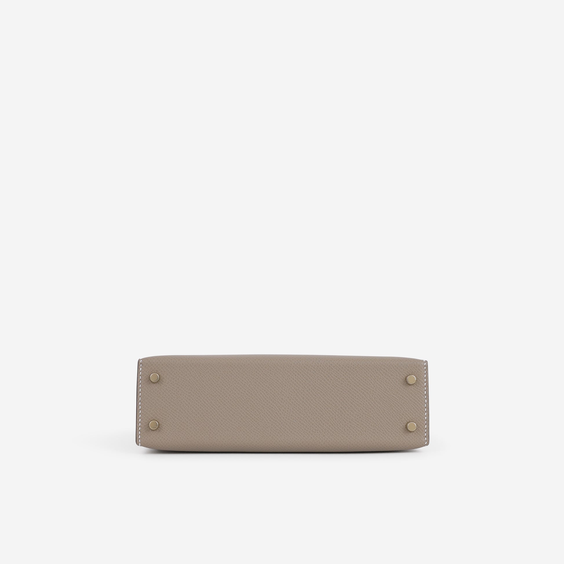 Hermès Kelly 20 - Etoupe / Craie Epsom | Permabrass - Bagista