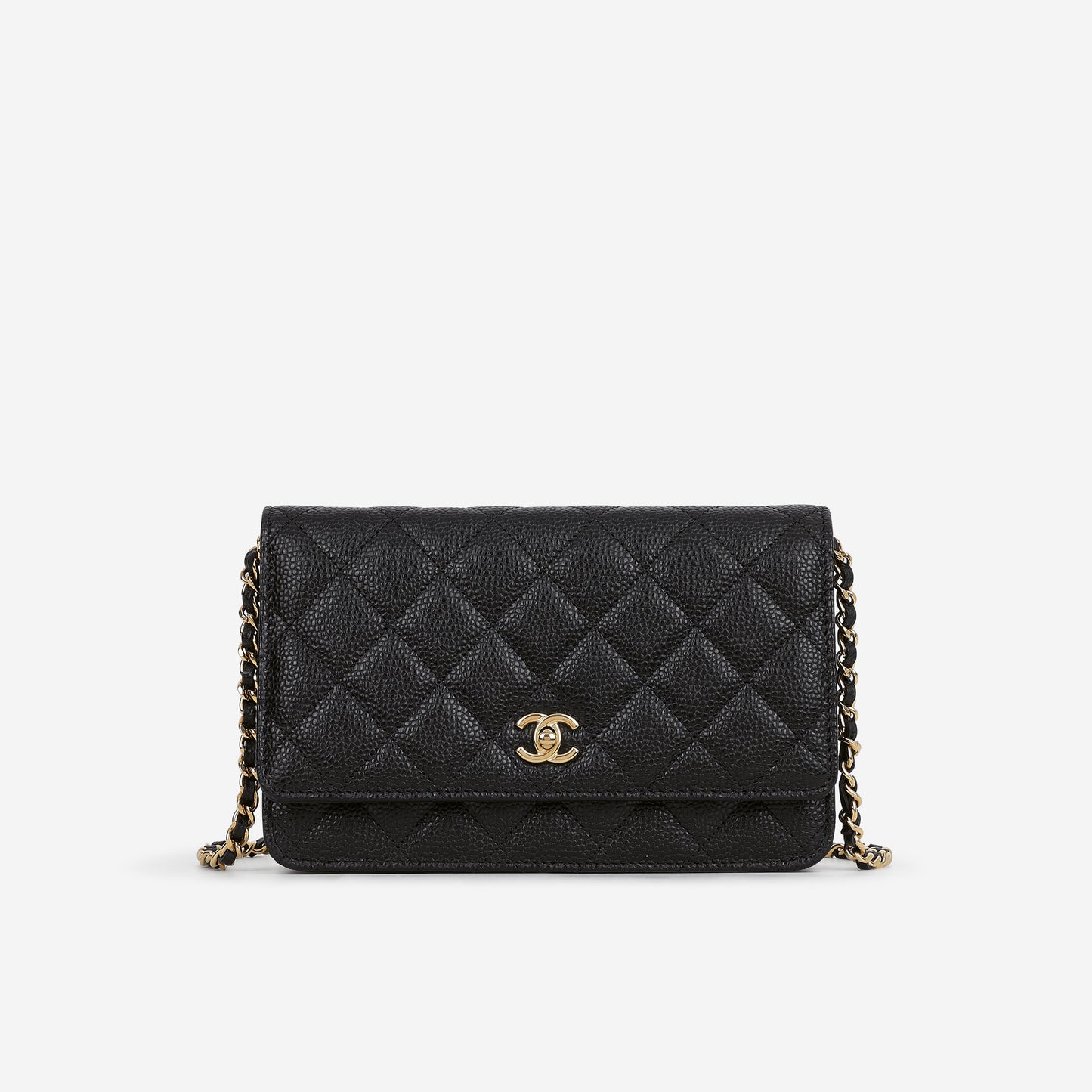 Chanel WOC - Black Caviar | Gold Hardware