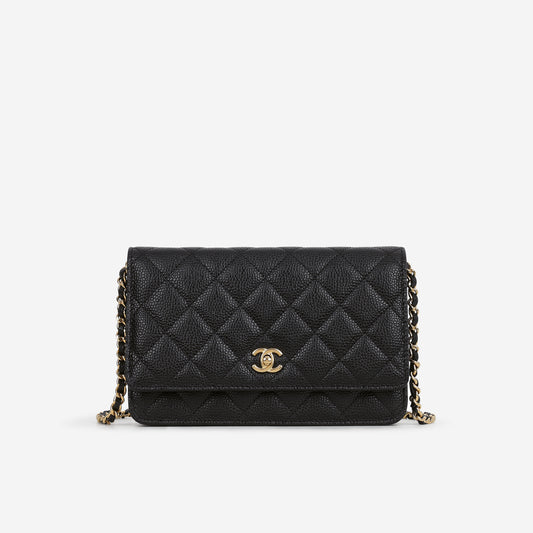 Chanel WOC - Black Caviar | Gold Hardware - Bagista
