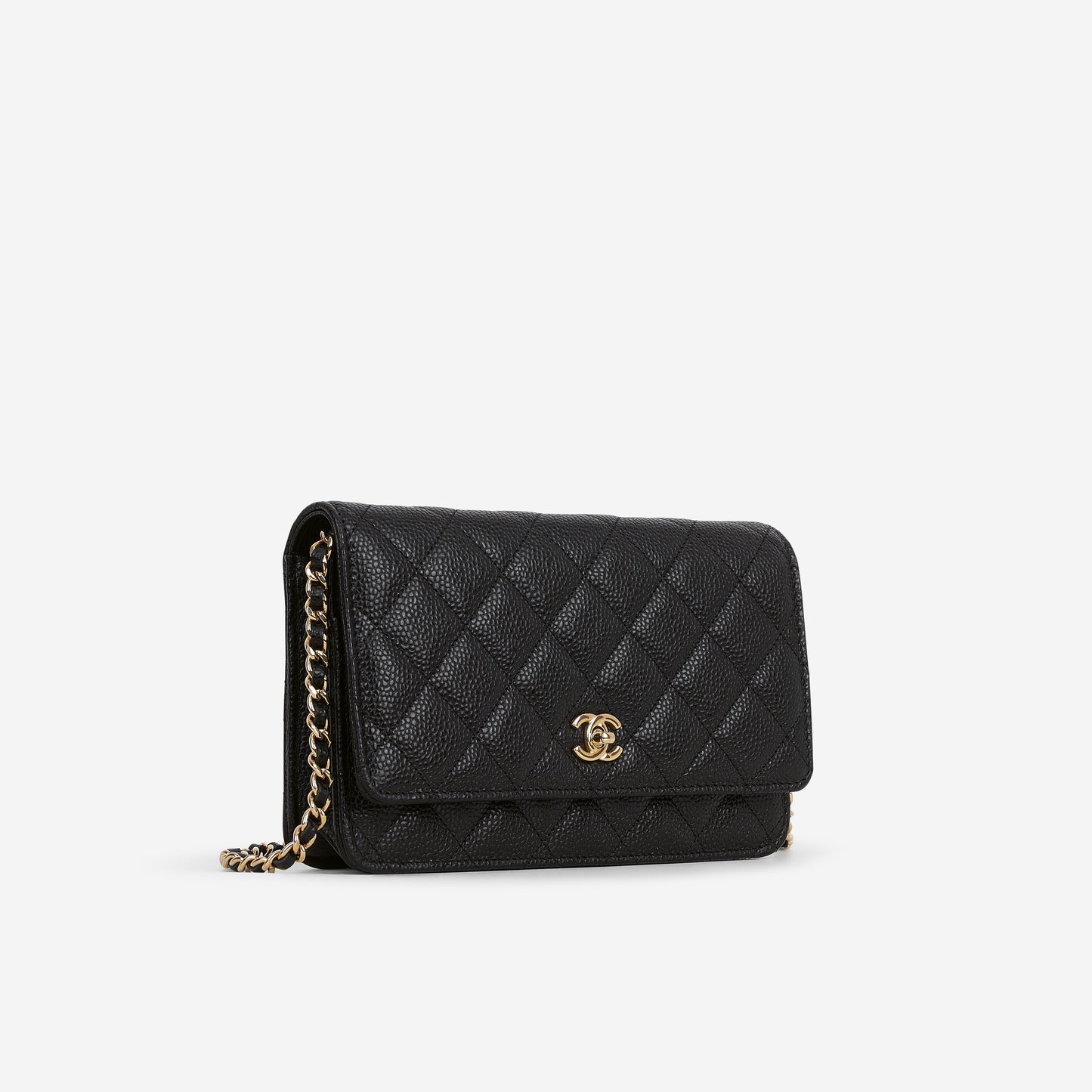Chanel WOC - Black Caviar | Gold Hardware