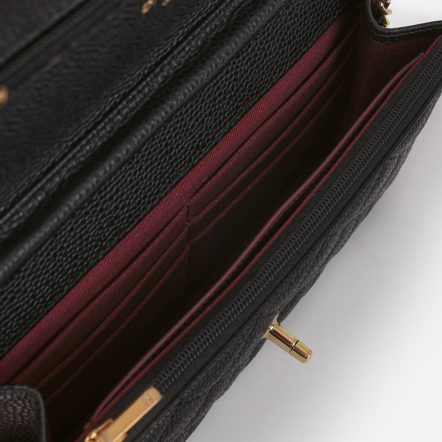 Chanel WOC - Black Caviar | Gold Hardware