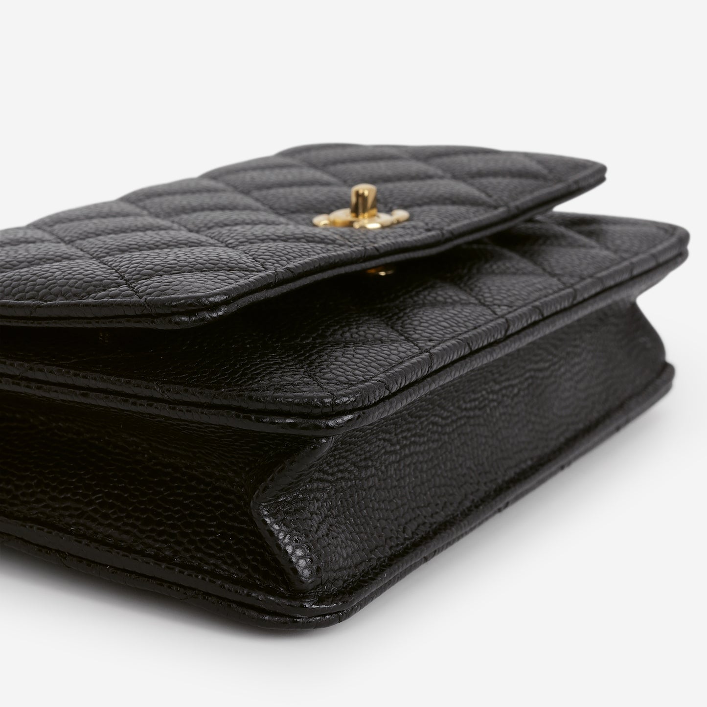 Chanel WOC - Black Caviar | Gold Hardware
