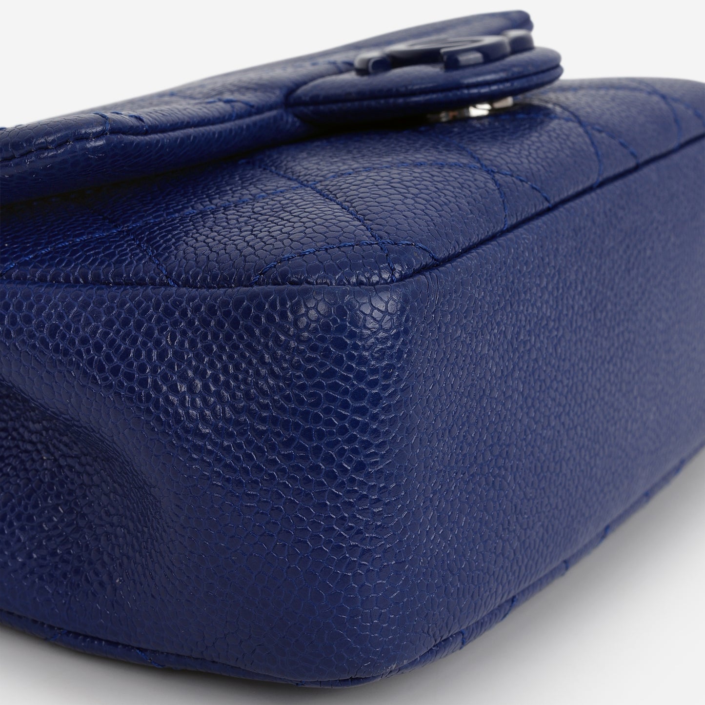 Chanel Incognito Mini Square Flap - Blue Caviar | Blue Hardware - Bagista
