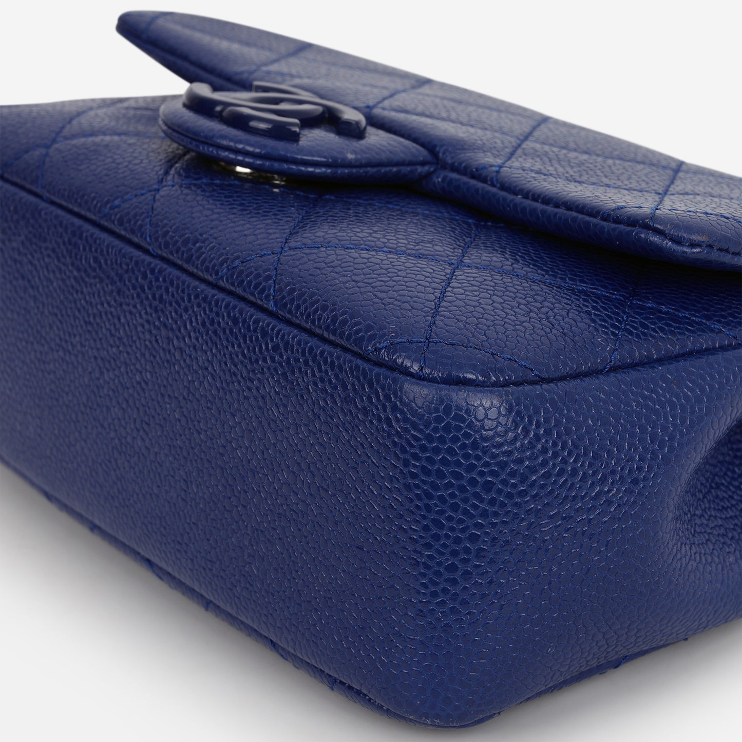 Chanel Incognito Mini Square Flap - Blue Caviar | Blue Hardware - Bagista