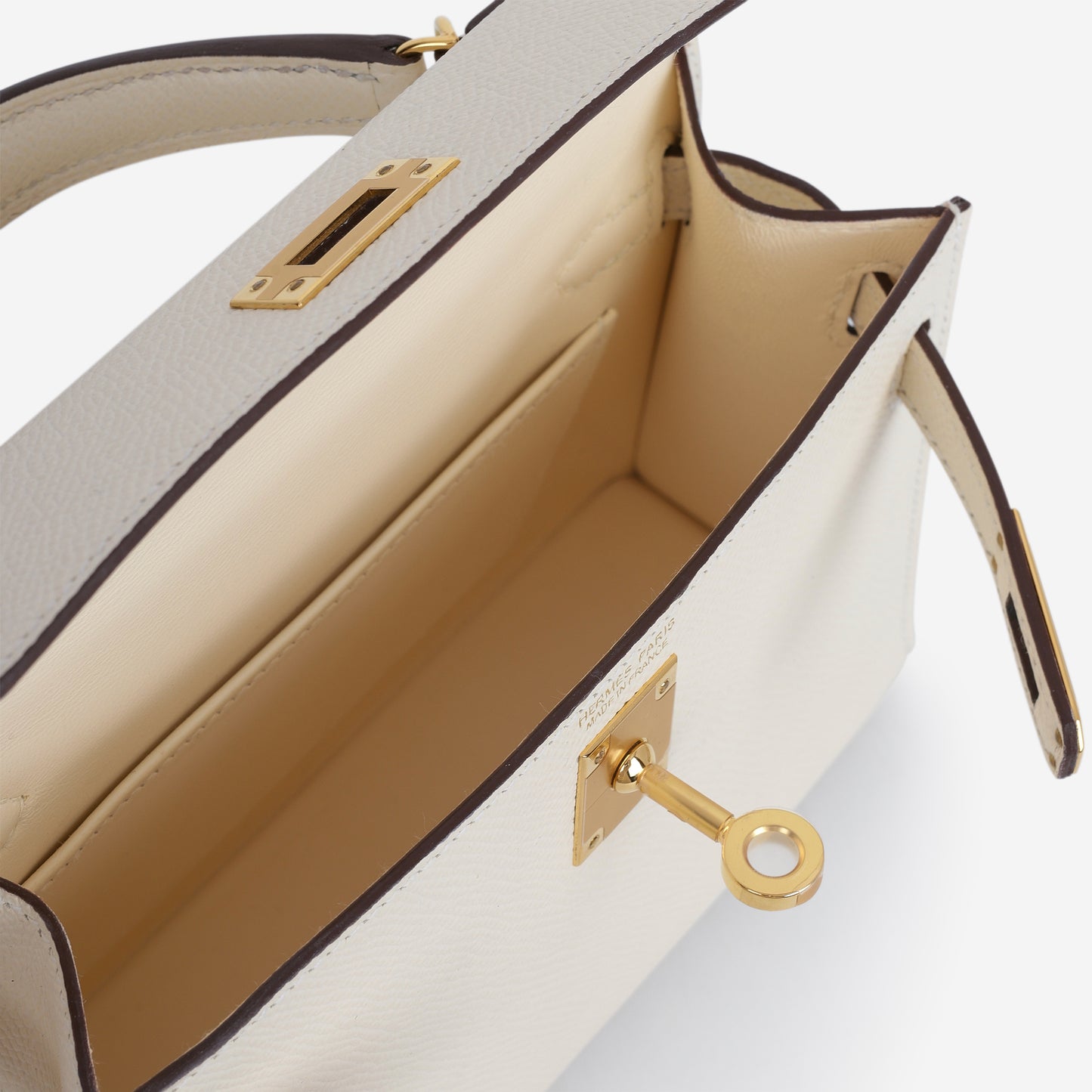 Hermès Mini Kelly 20cm - Nata Epsom | Gold Hardware