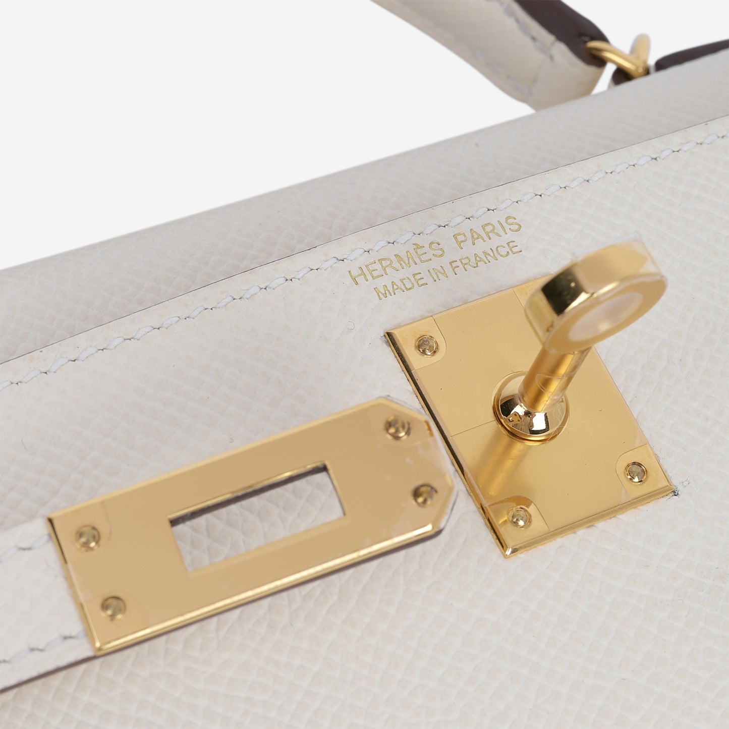 Hermès Mini Kelly 20cm - Nata Epsom | Gold Hardware