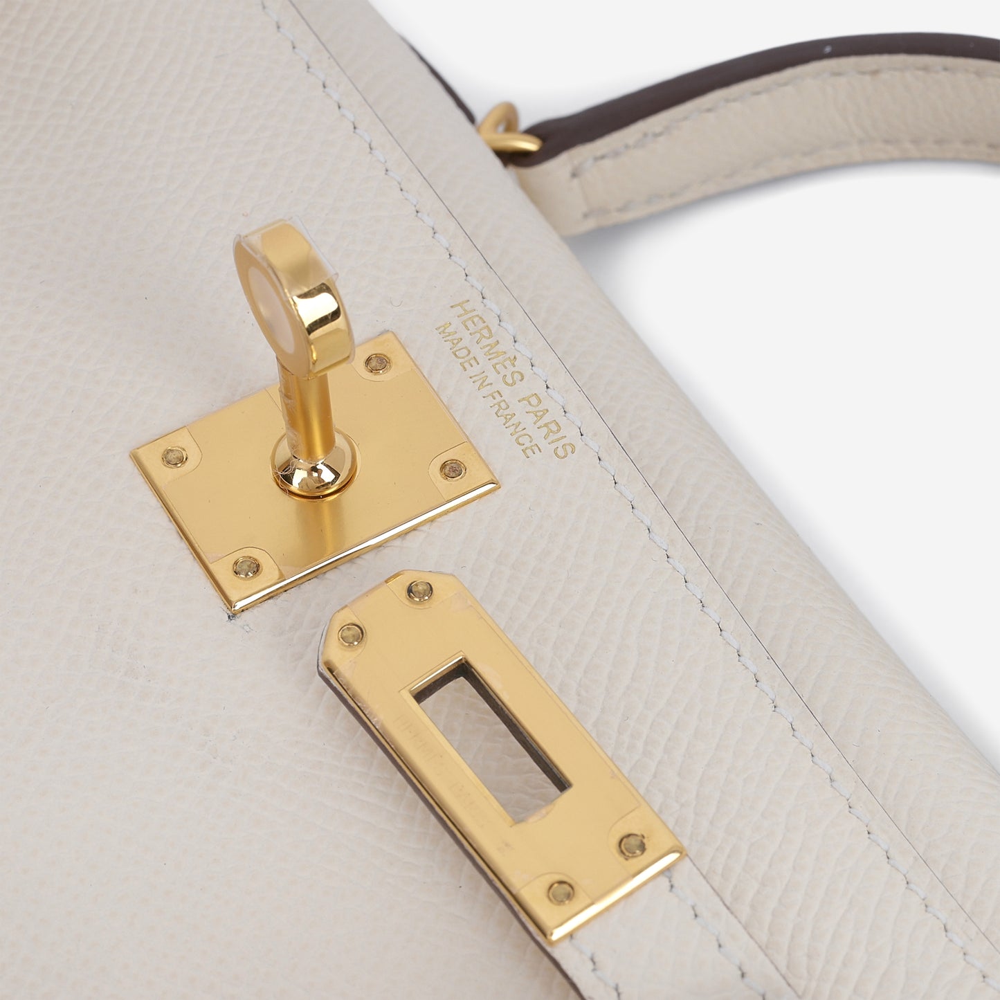 Hermès Mini Kelly 20cm - Nata Epsom | Gold Hardware
