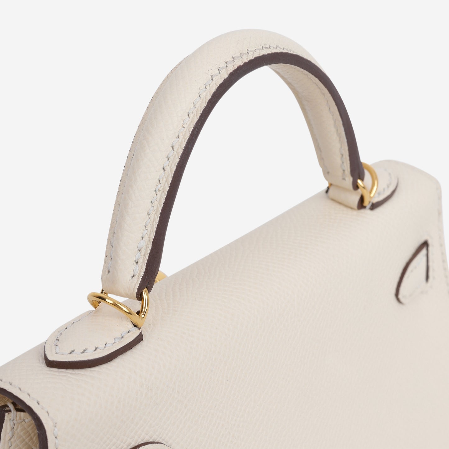 Hermès Mini Kelly 20cm - Nata Epsom | Gold Hardware