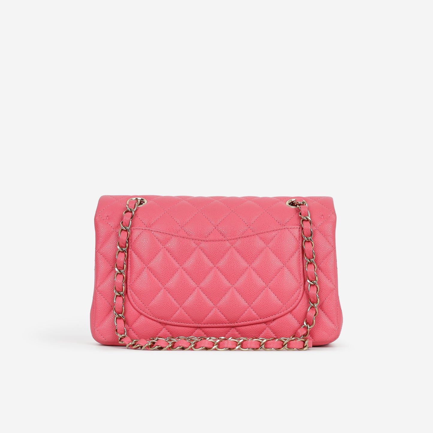 Chanel Small Classic Flap - Pink Caviar | Champagne Gold Hardware