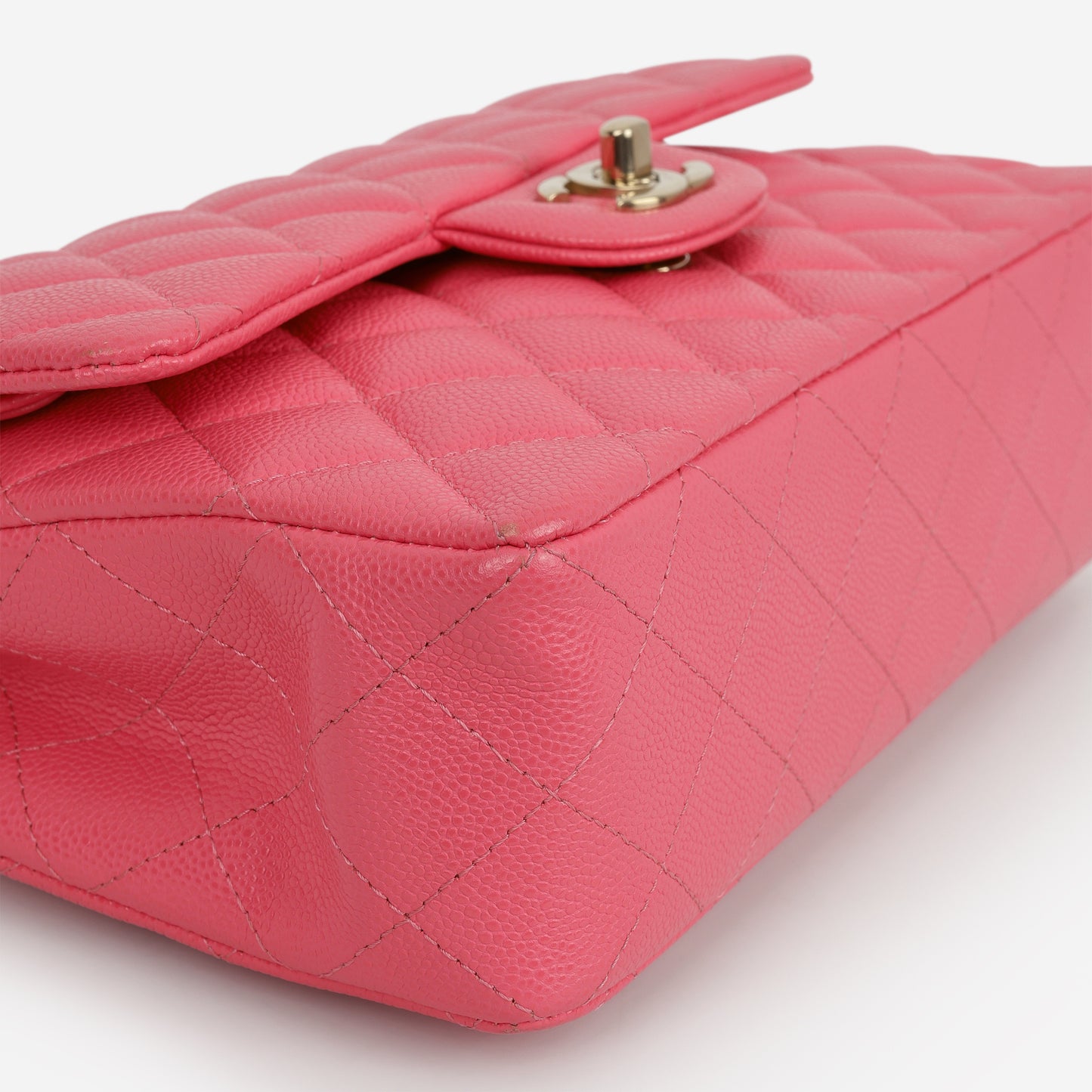 Chanel Small Classic Flap - Pink Caviar | Champagne Gold Hardware